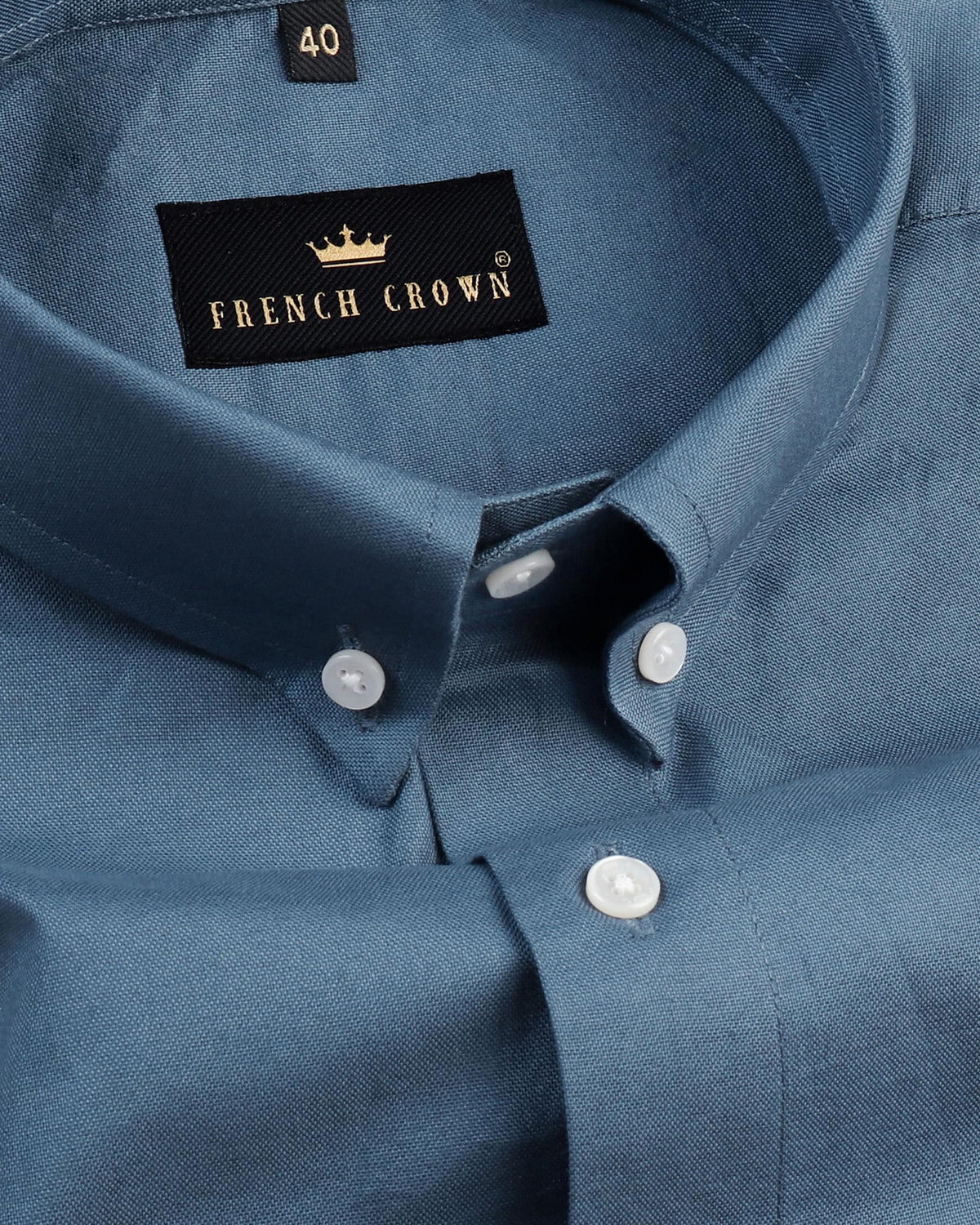 Kashmir Blue Royal Oxford Shirt