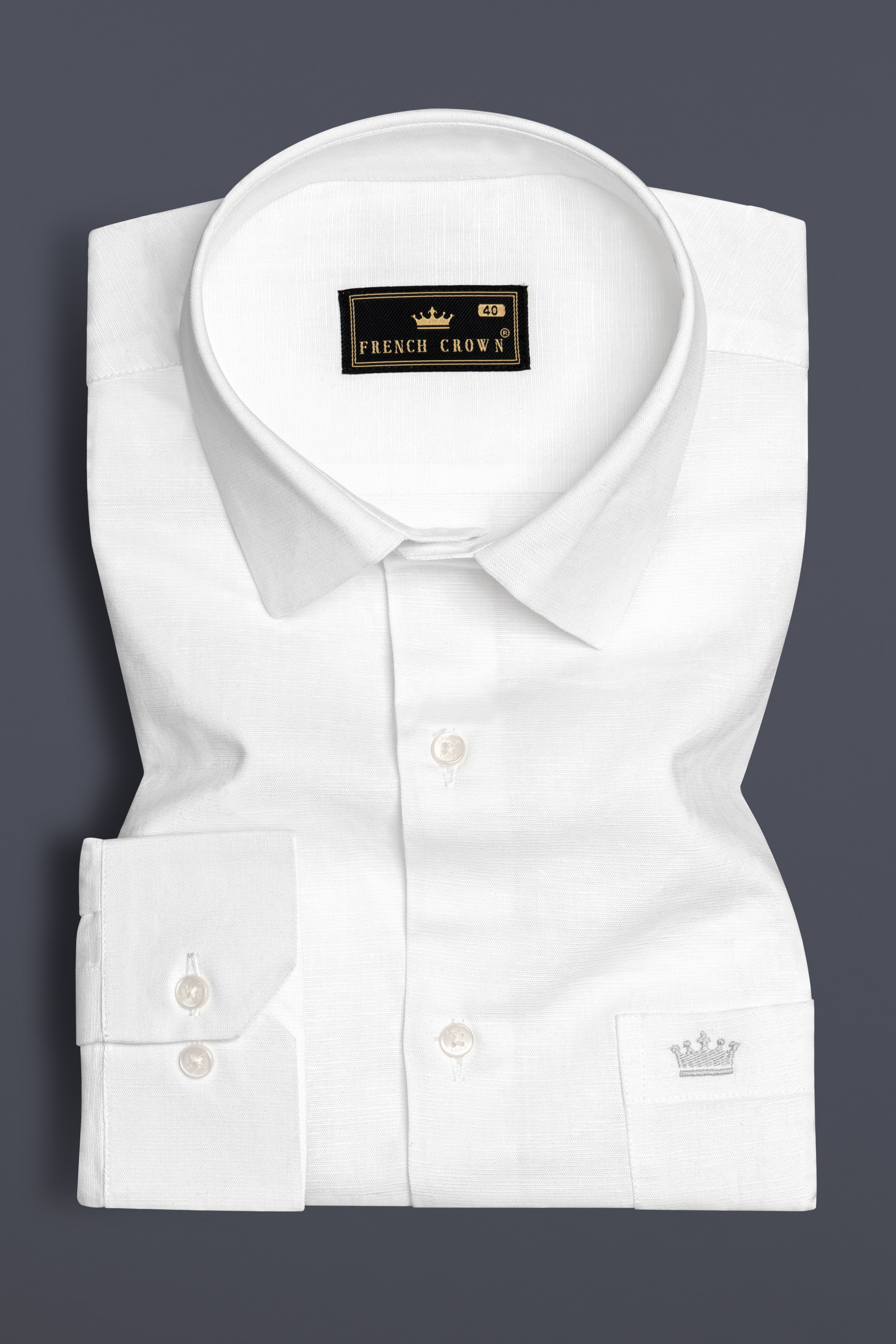 Snow White Luxurious Linen Shirt