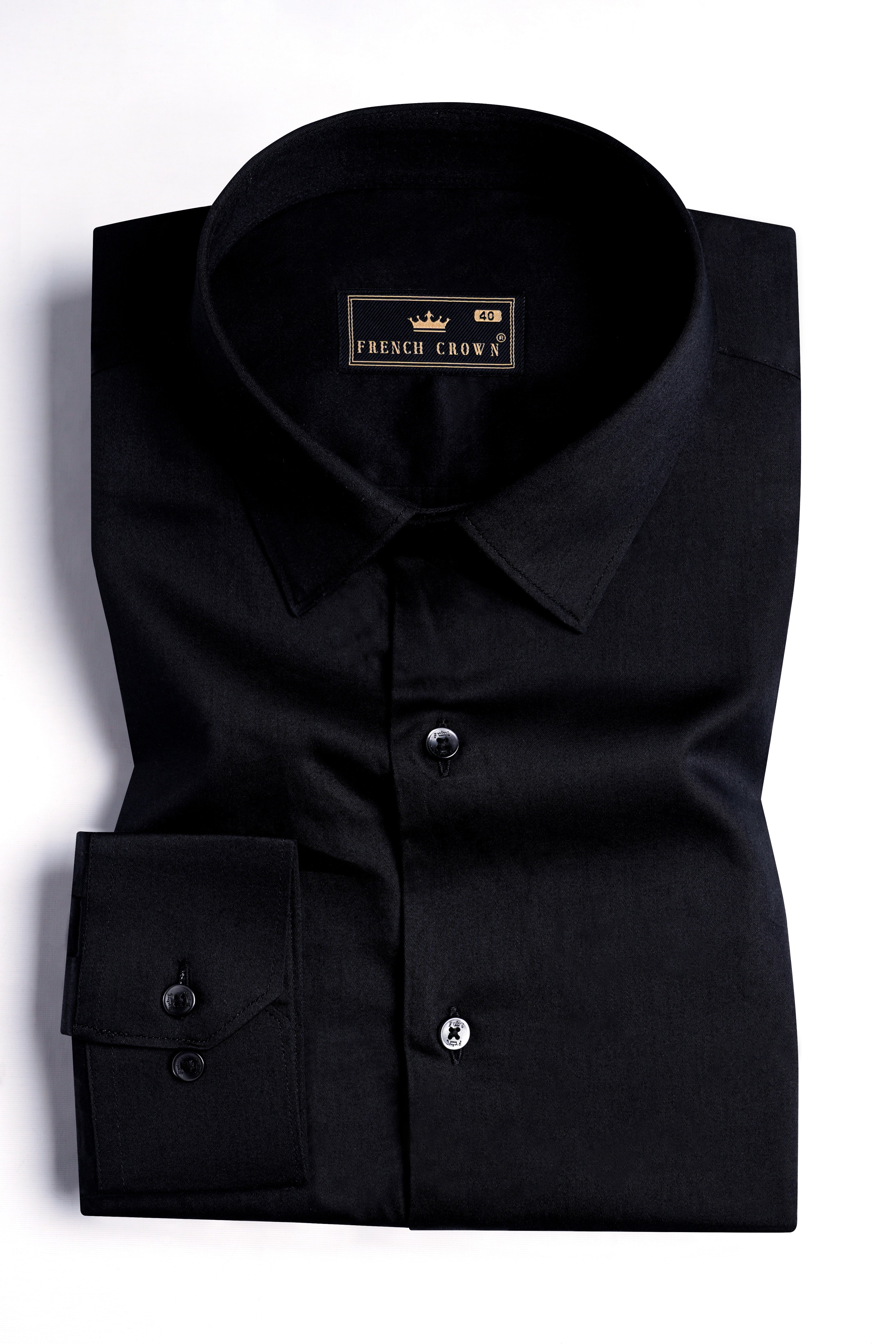 Jade Black Casual Stripes Premium Cotton Shirt For Men - Snitch Shirts