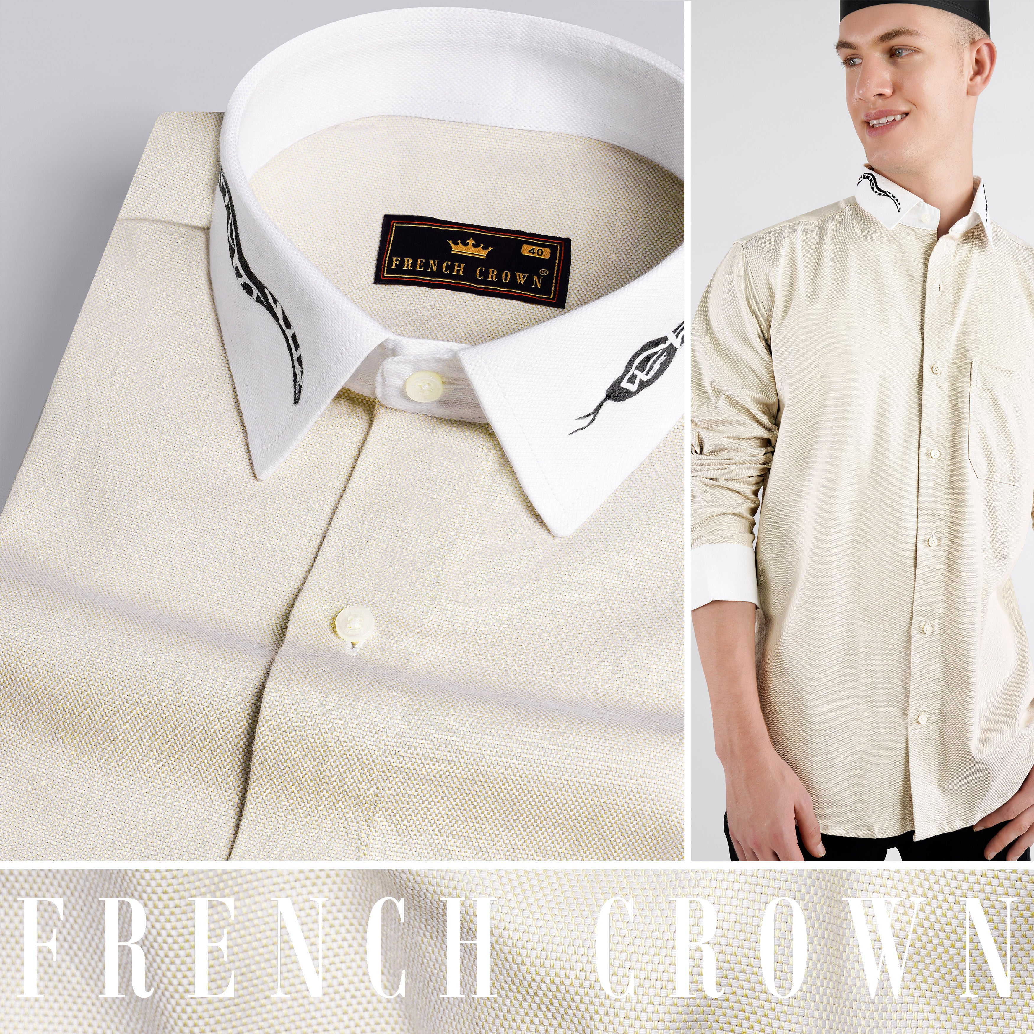 Timberwolf Brown Casual textured Premium Cotton Shackets