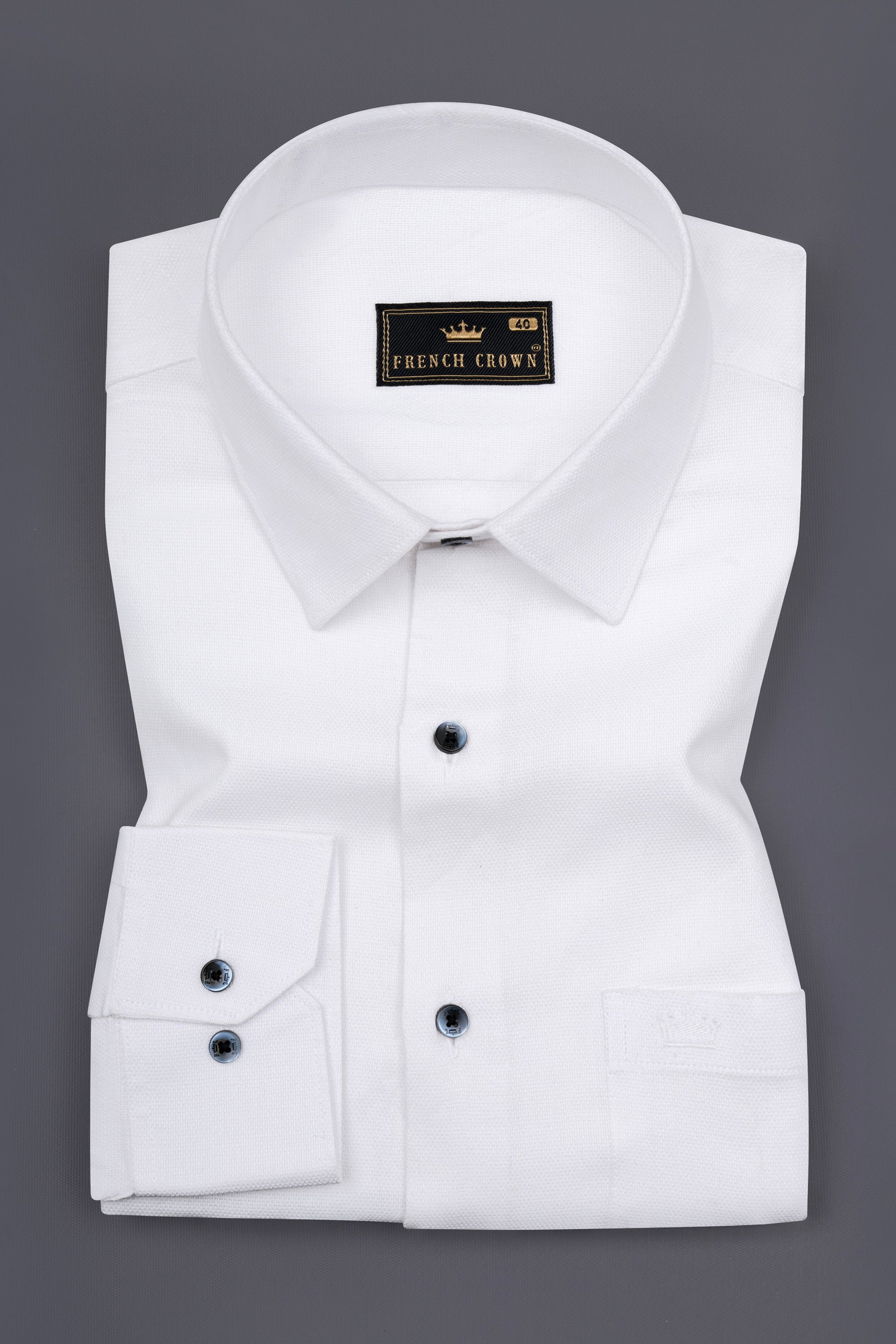 Bright White Premium Cotton Shirt