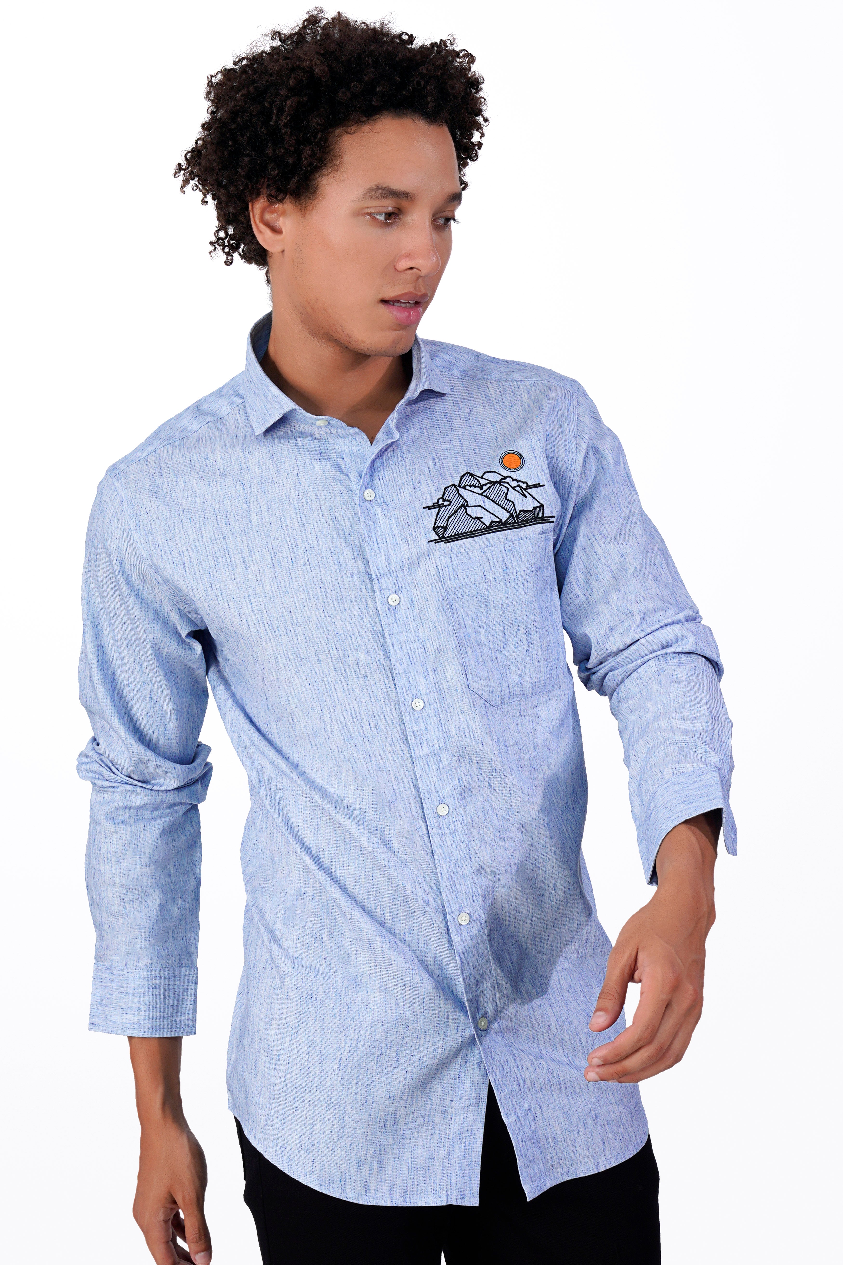 Carolina Blue Embroidered Twill Premium Cotton Designer Shirt 6170-CA-E199-38, 6170-CA-E199-H-38, 6170-CA-E199-39, 6170-CA-E199-H-39, 6170-CA-E199-40, 6170-CA-E199-H-40, 6170-CA-E199-42, 6170-CA-E199-H-42, 6170-CA-E199-44, 6170-CA-E199-H-44, 6170-CA-E199-46, 6170-CA-E199-H-46, 6170-CA-E199-48, 6170-CA-E199-H-48, 6170-CA-E199-50, 6170-CA-E199-H-50, 6170-CA-E199-52, 6170-CA-E199-H-52