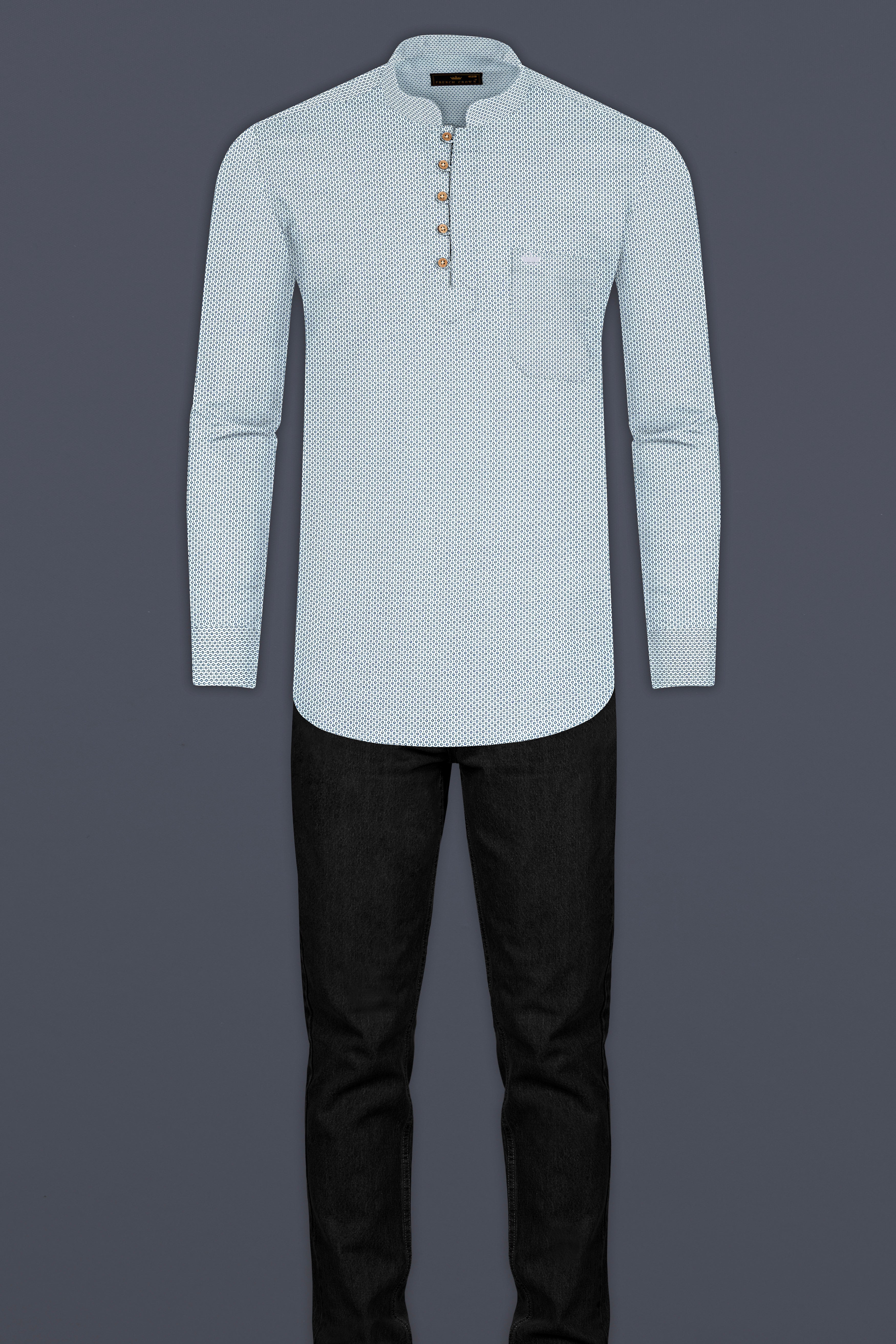 Regent Green heavyweight Premium Cotton Kurta Shirt