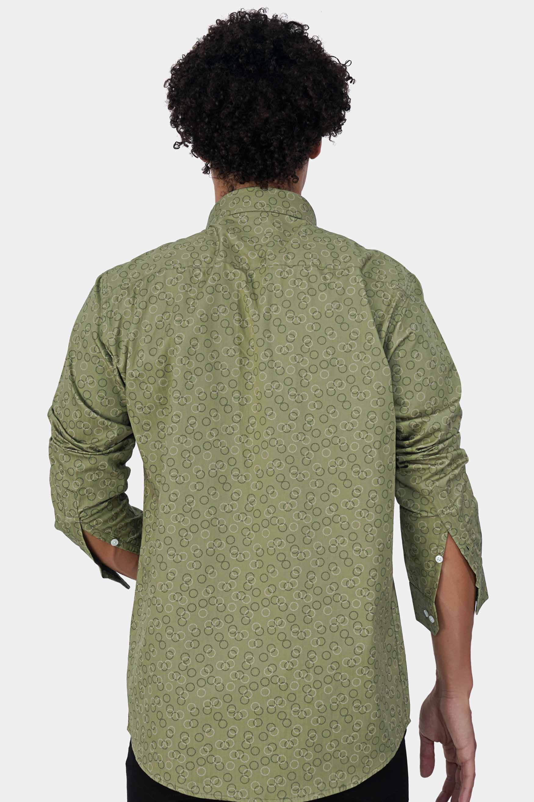 Hemlock Green Printed with Brand Logo Hand Painted Dobby Premium Giza Cotton Designer Shirt 6261-CA-ART-38, 6261-CA-ART-H-38, 6261-CA-ART-39, 6261-CA-ART-H-39, 6261-CA-ART-40, 6261-CA-ART-H-40, 6261-CA-ART-42, 6261-CA-ART-H-42, 6261-CA-ART-44, 6261-CA-ART-H-44, 6261-CA-ART-46, 6261-CA-ART-H-46, 6261-CA-ART-48, 6261-CA-ART-H-48, 6261-CA-ART-50, 6261-CA-ART-H-50, 6261-CA-ART-52, 6261-CA-ART-H-52