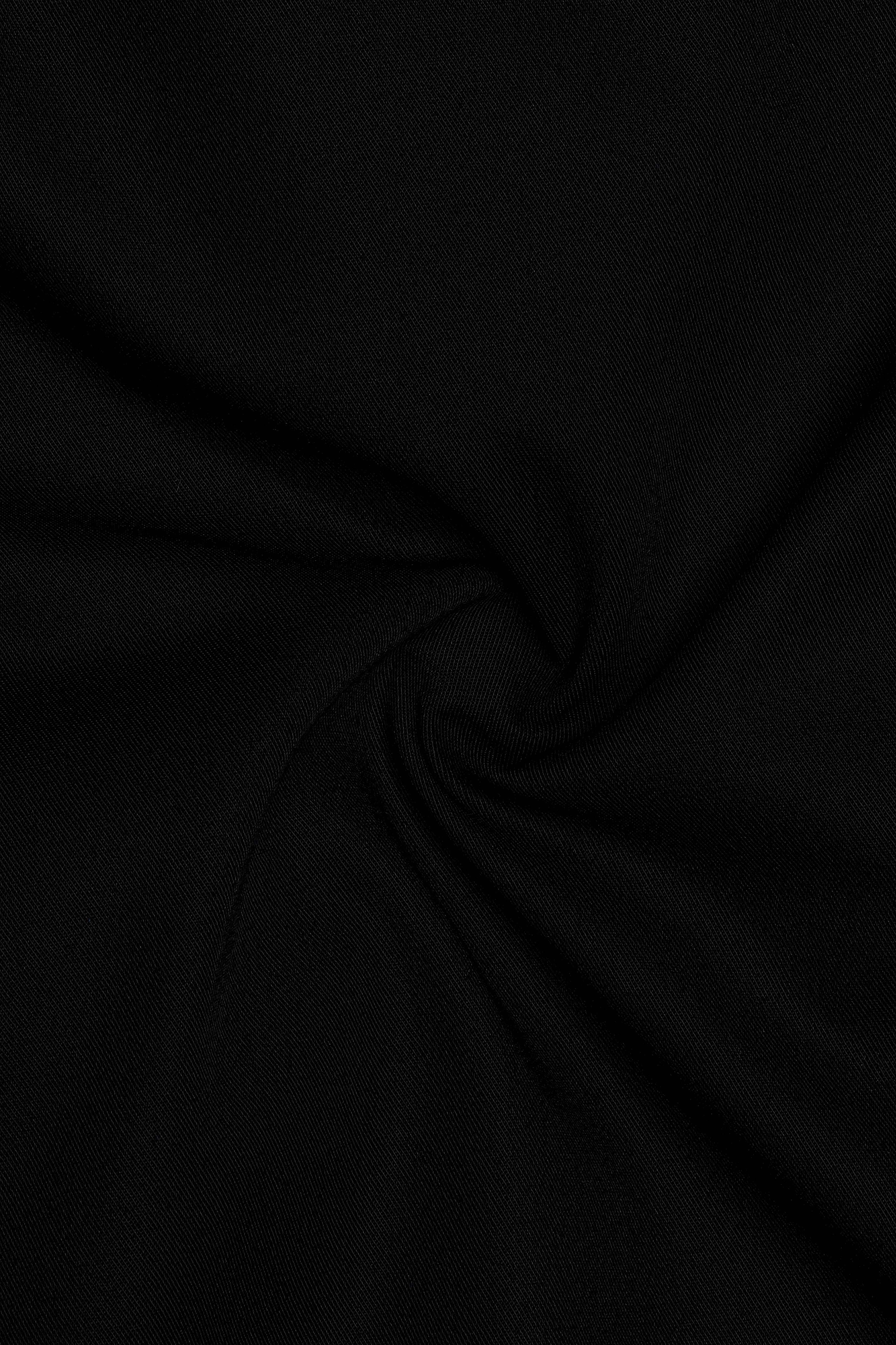 Jade Black Premium Cotton Kurta Shirt