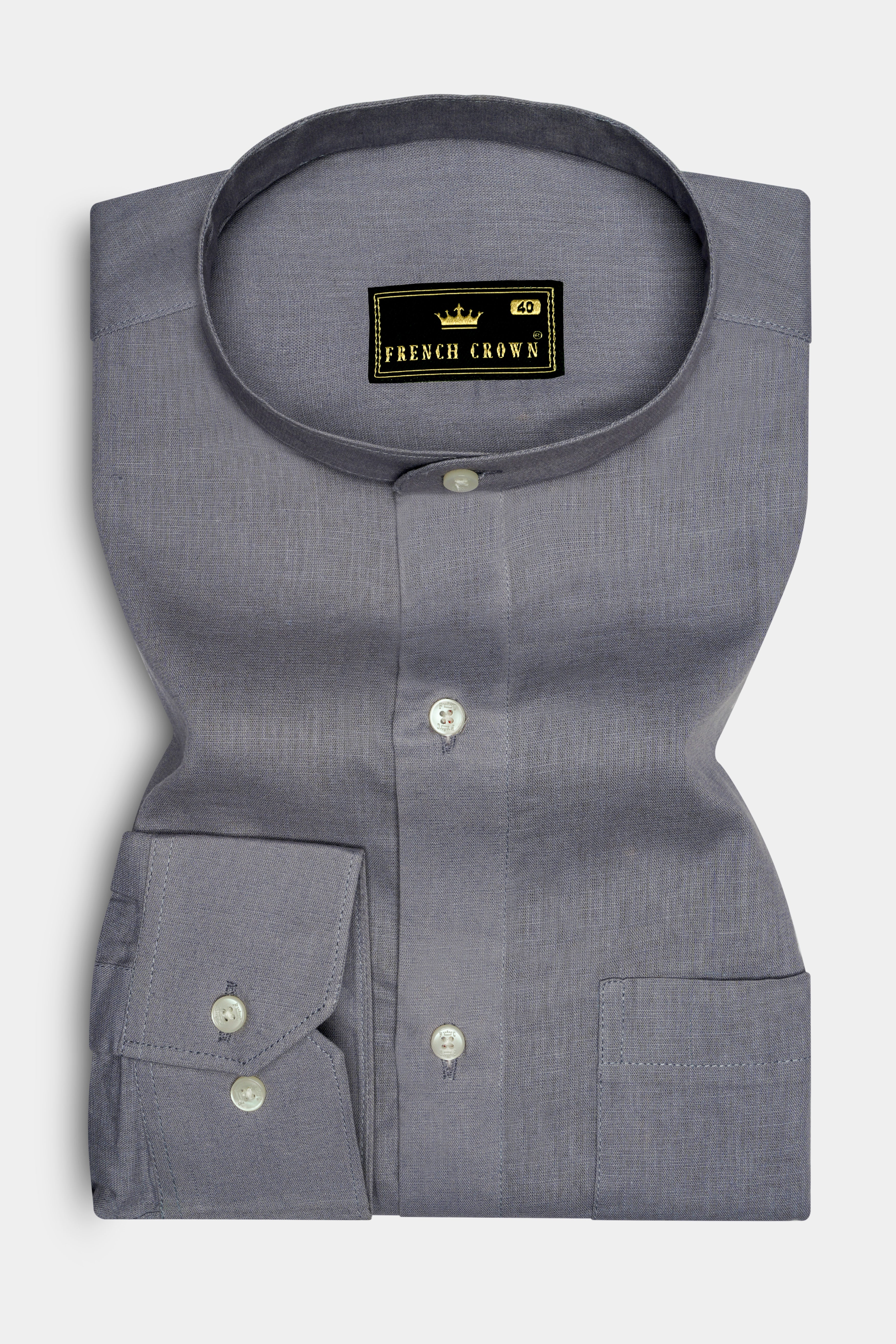 Rose Quartz Luxurious Linen Shirt