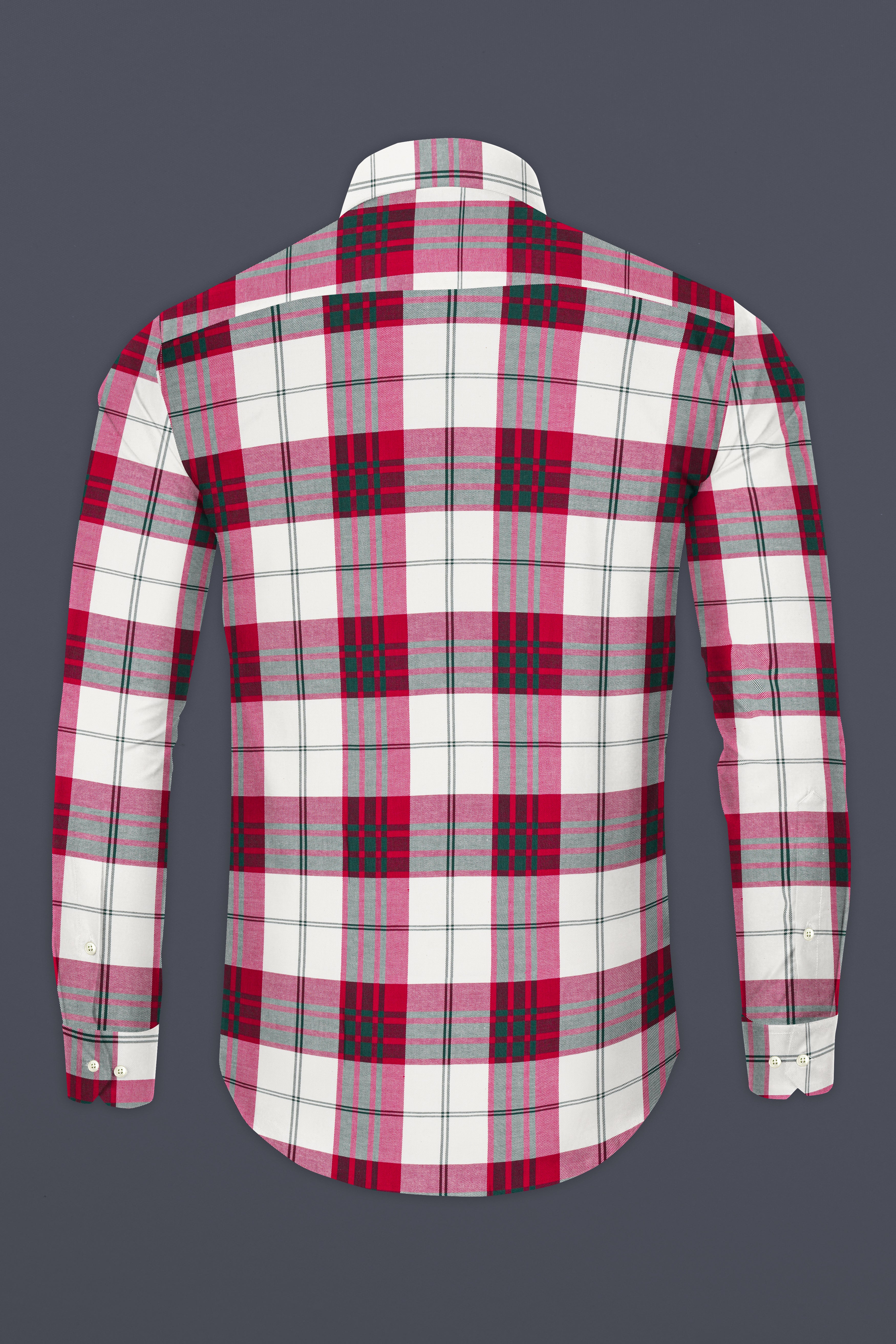 Bizarre Twill Plaid Premium Cotton Shirt