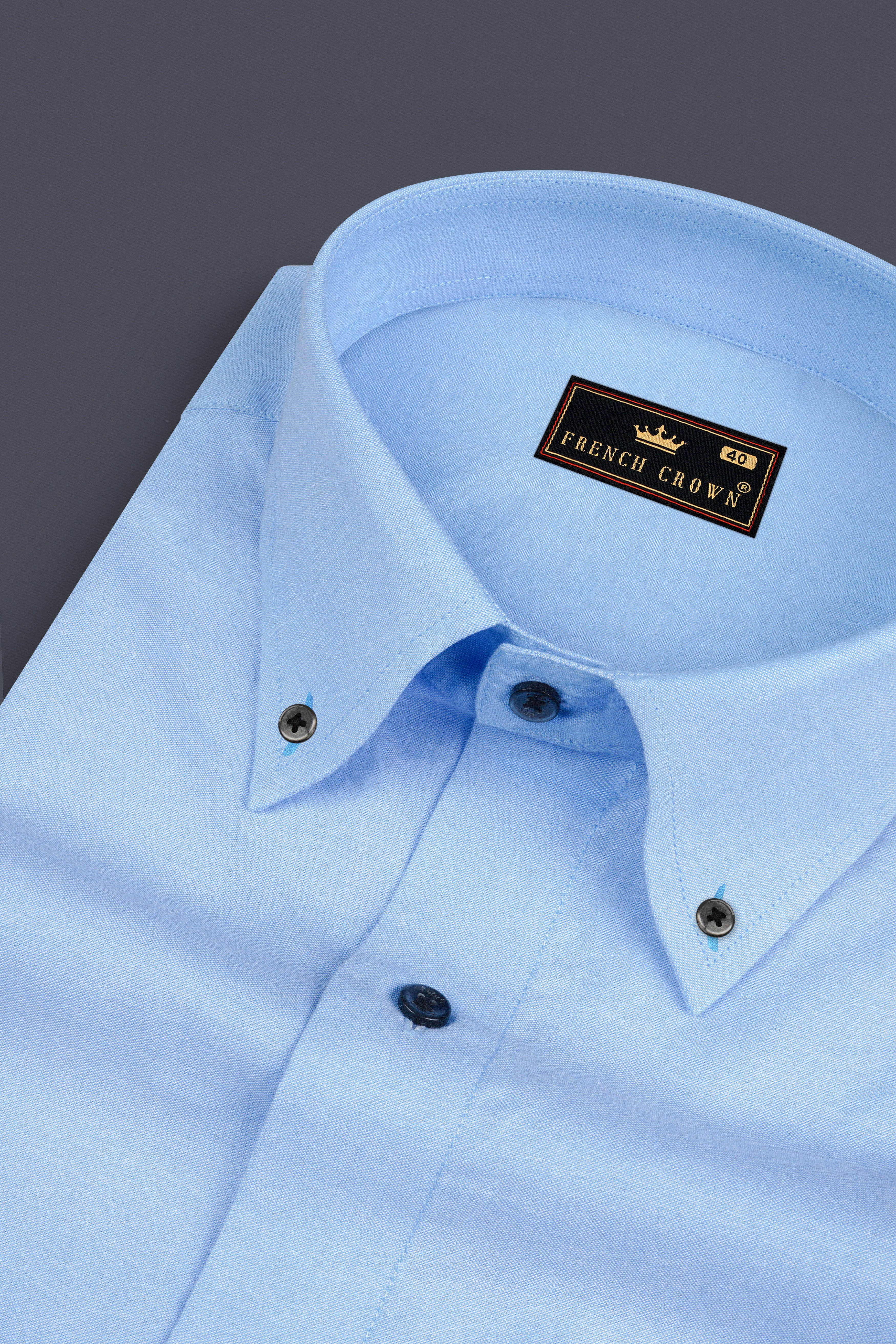 Perano Blue Royal Oxford Shirt