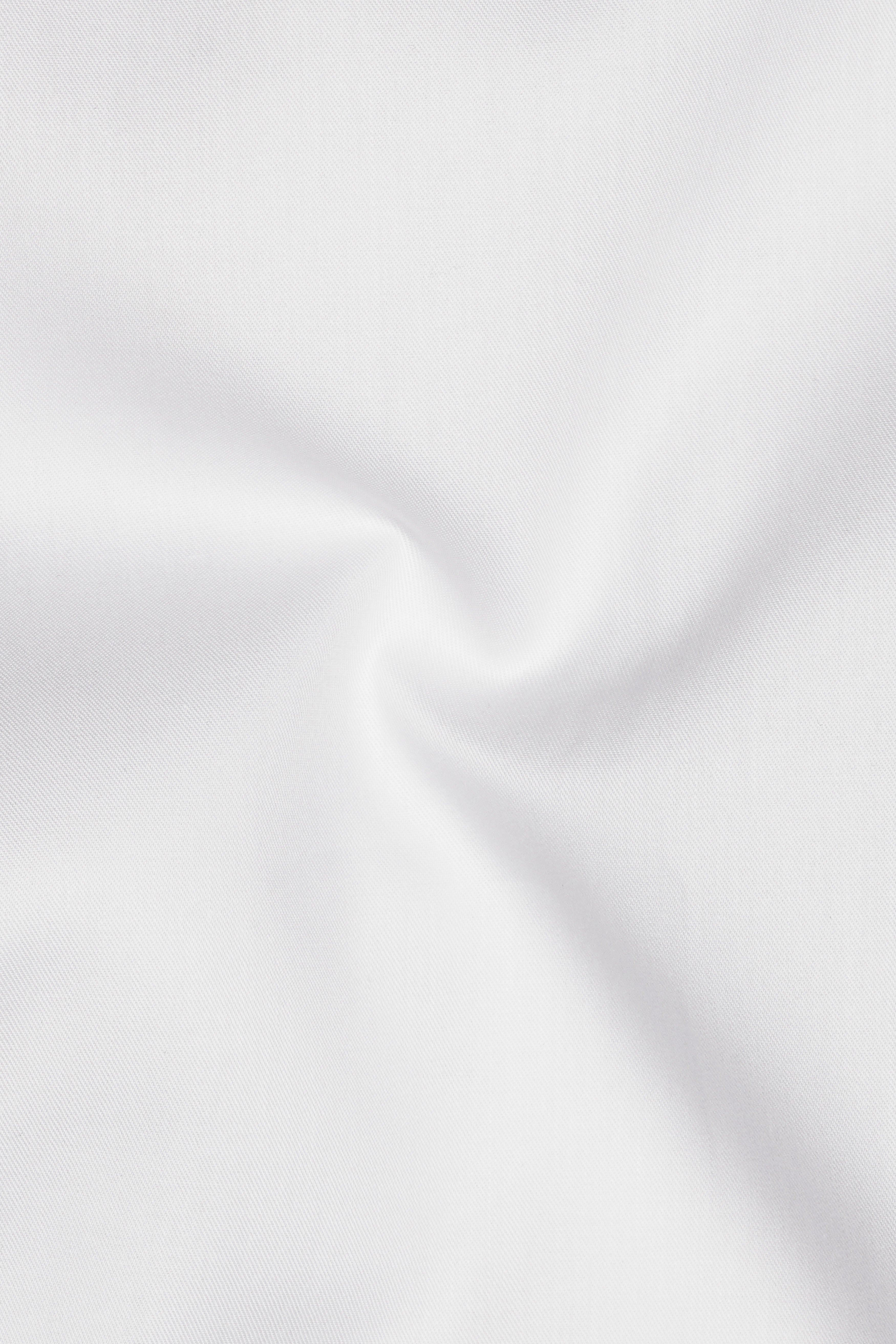 Bright White Subtle Sheen with Black Half Striped Super Soft Premium Cotton Designer Shirt
