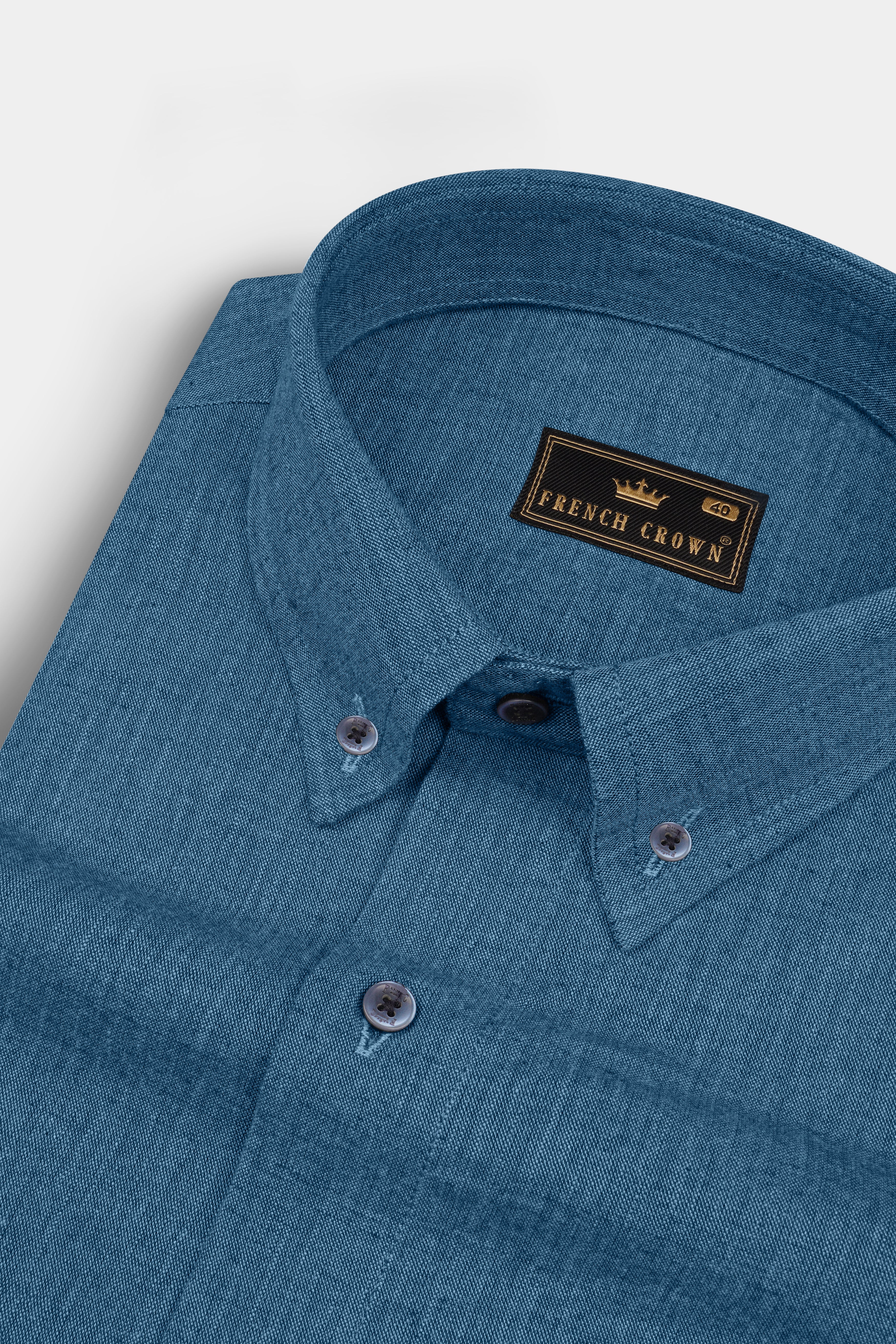 Chambray Blue Royal Oxford Shirt