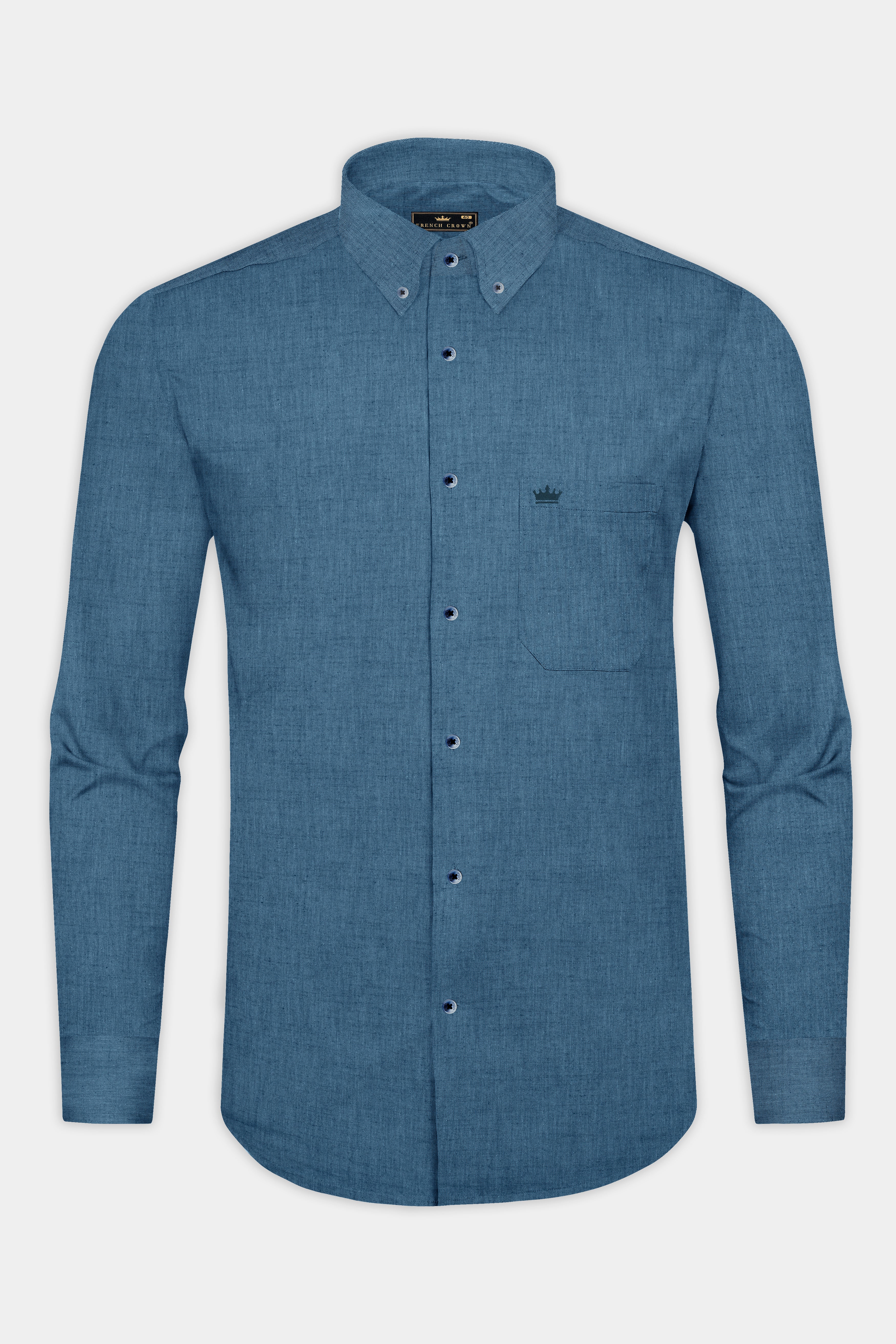 Chambray Blue Royal Oxford Shirt