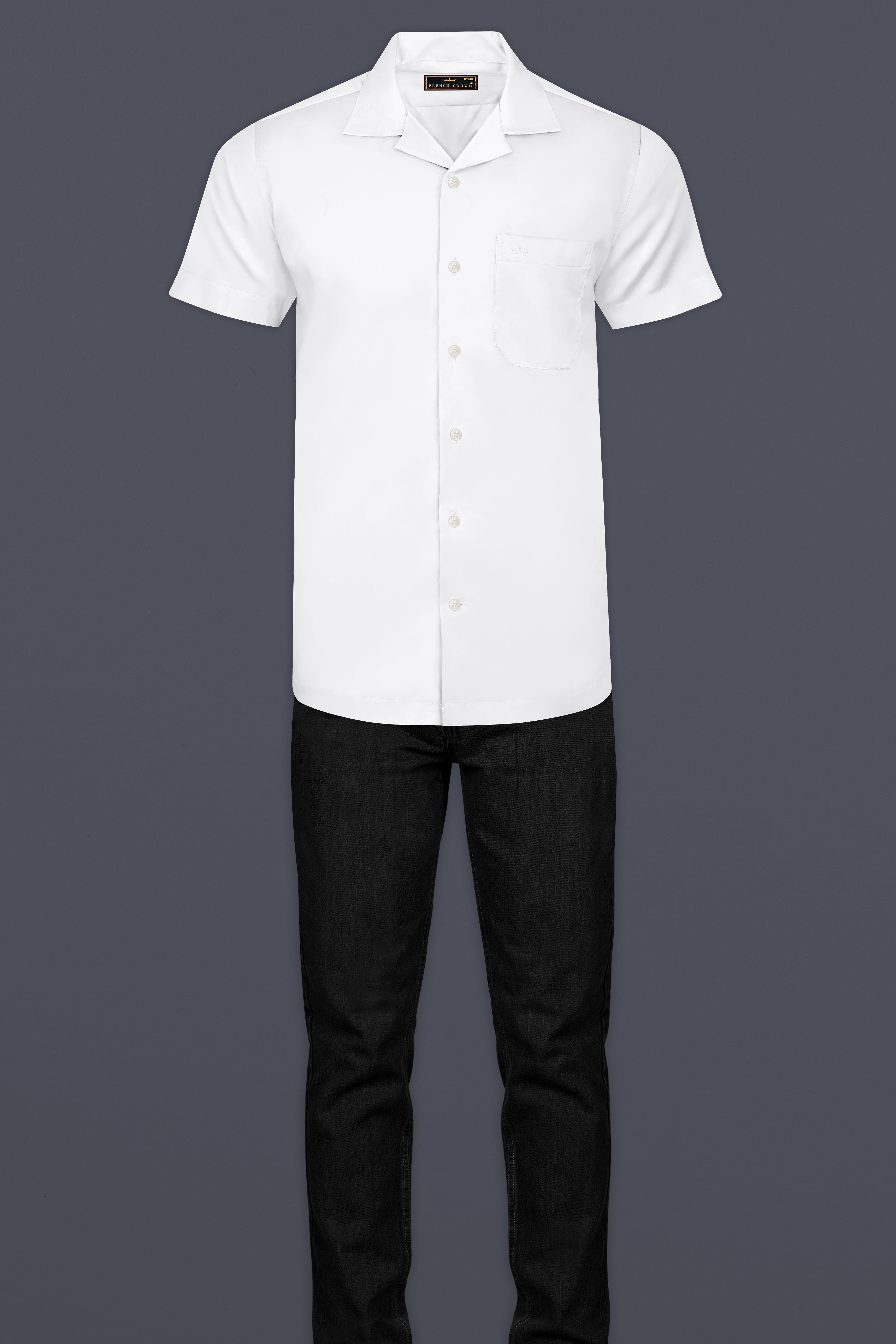 Bright White Premium Cotton Shirt