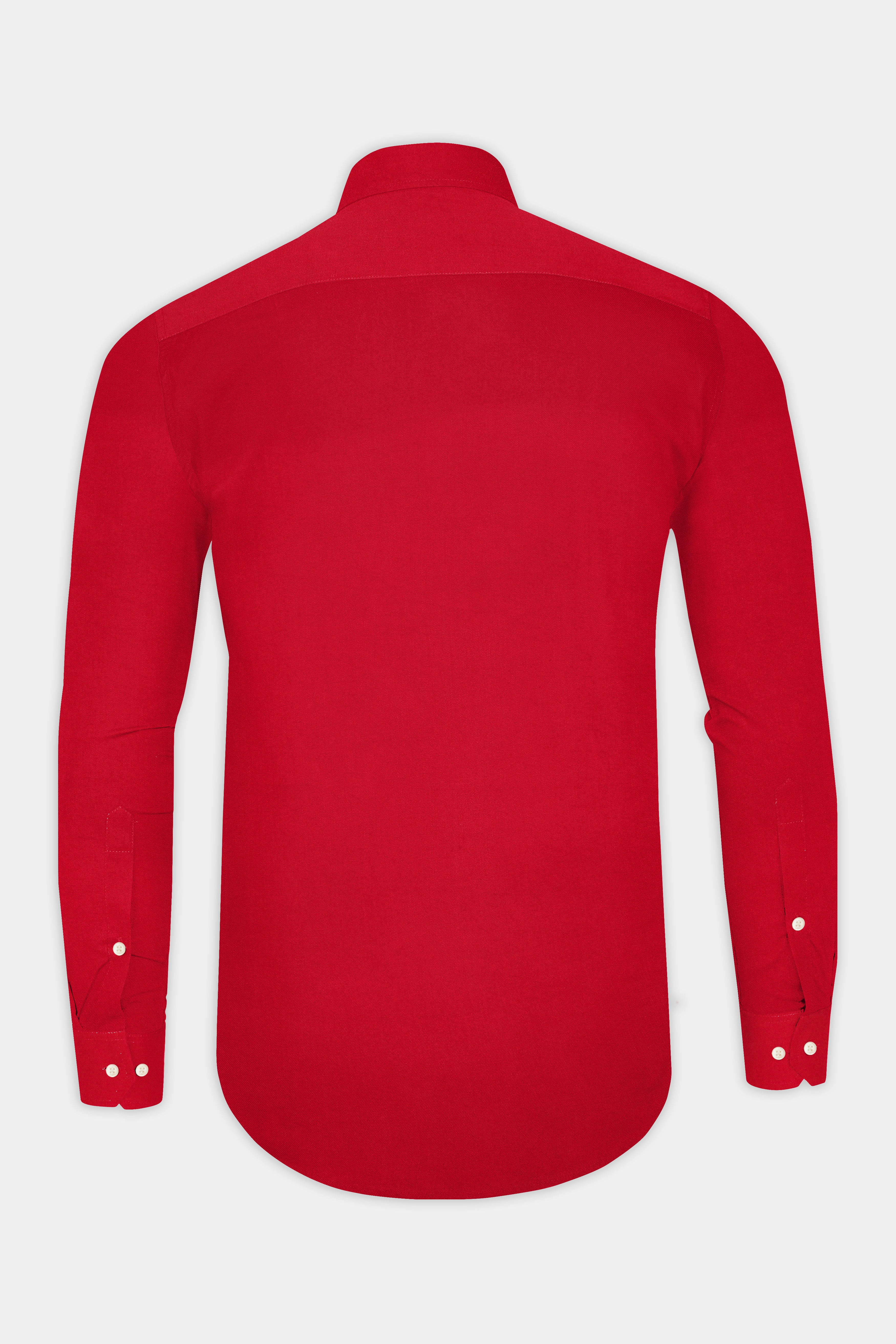 Valencia Red Premium Tencel Shirt