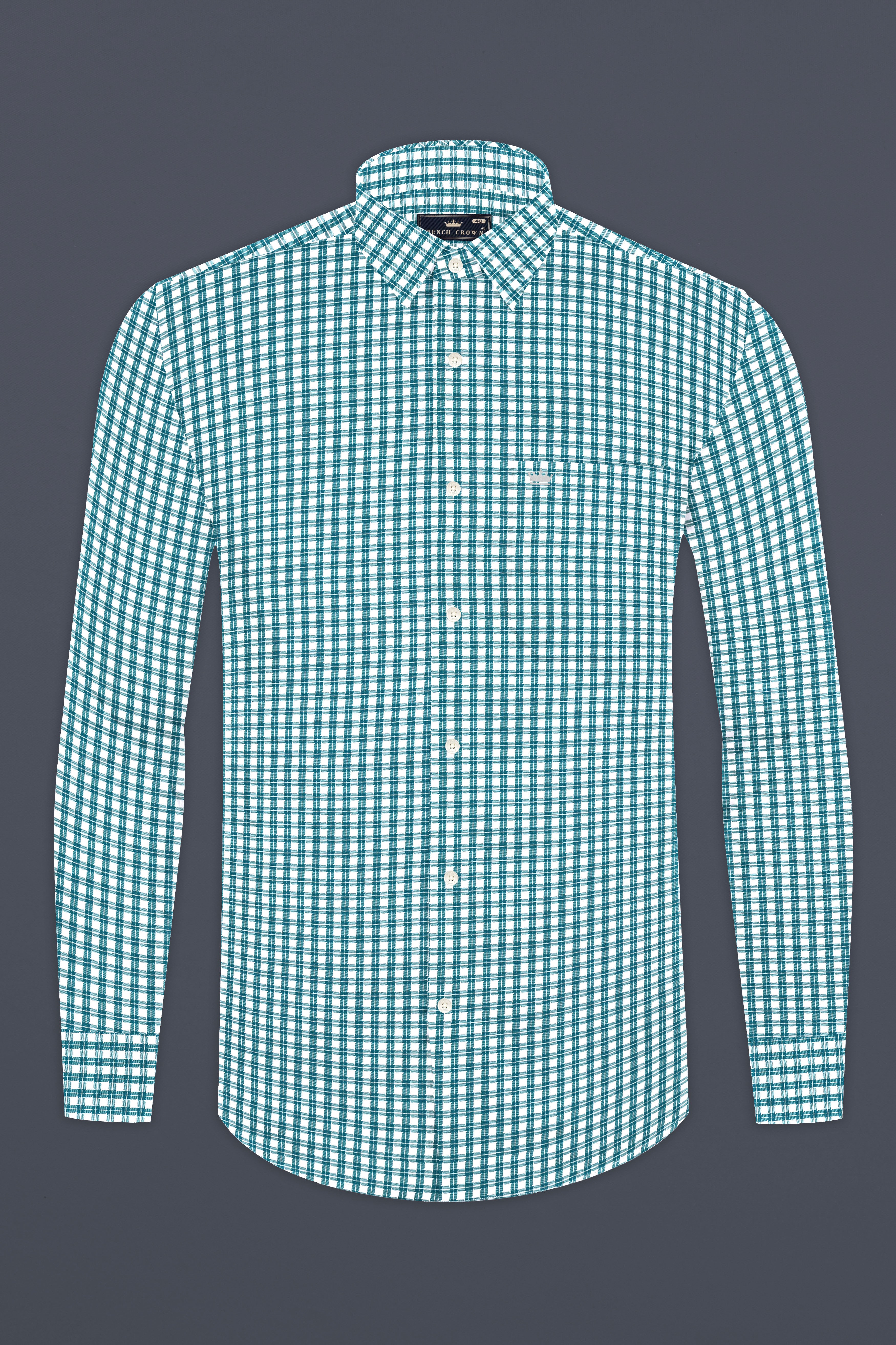 Surfie Checkered Premium Giza Cotton Shirt