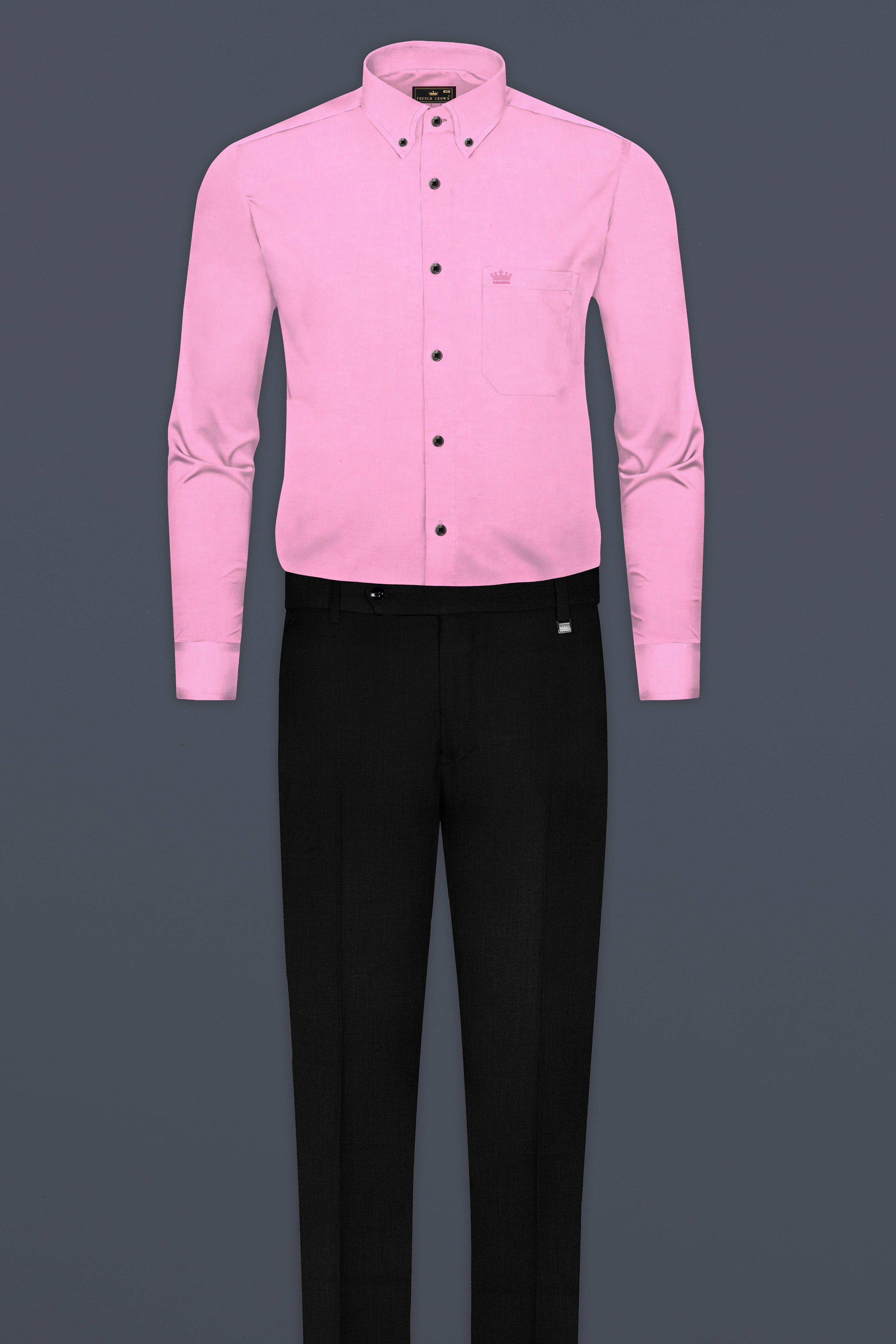 Can Can Pink Luxurious Linen Shirt