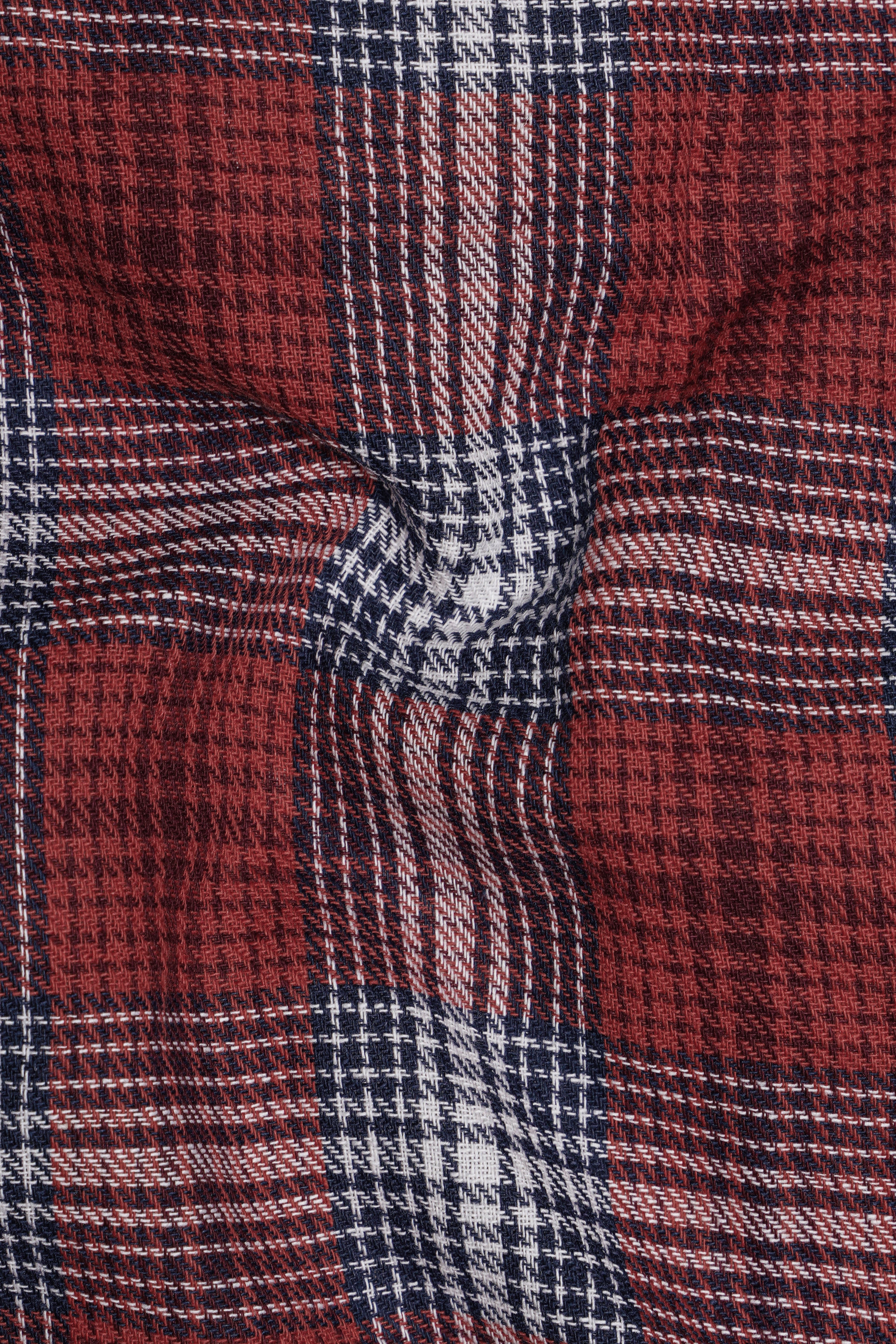 Crail Twill Plaid Premium Cotton Shirt