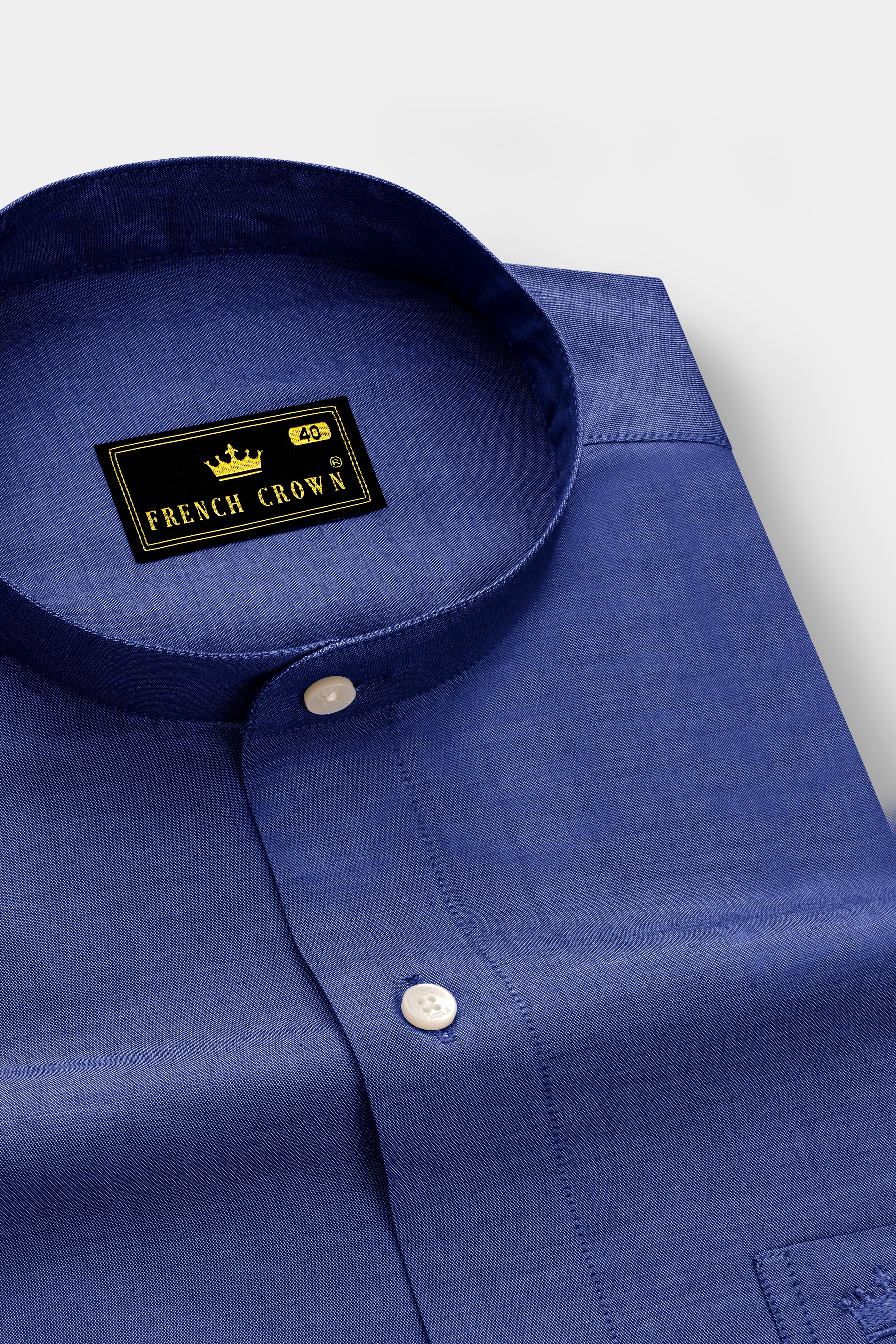 Bluish Chambray Shirt