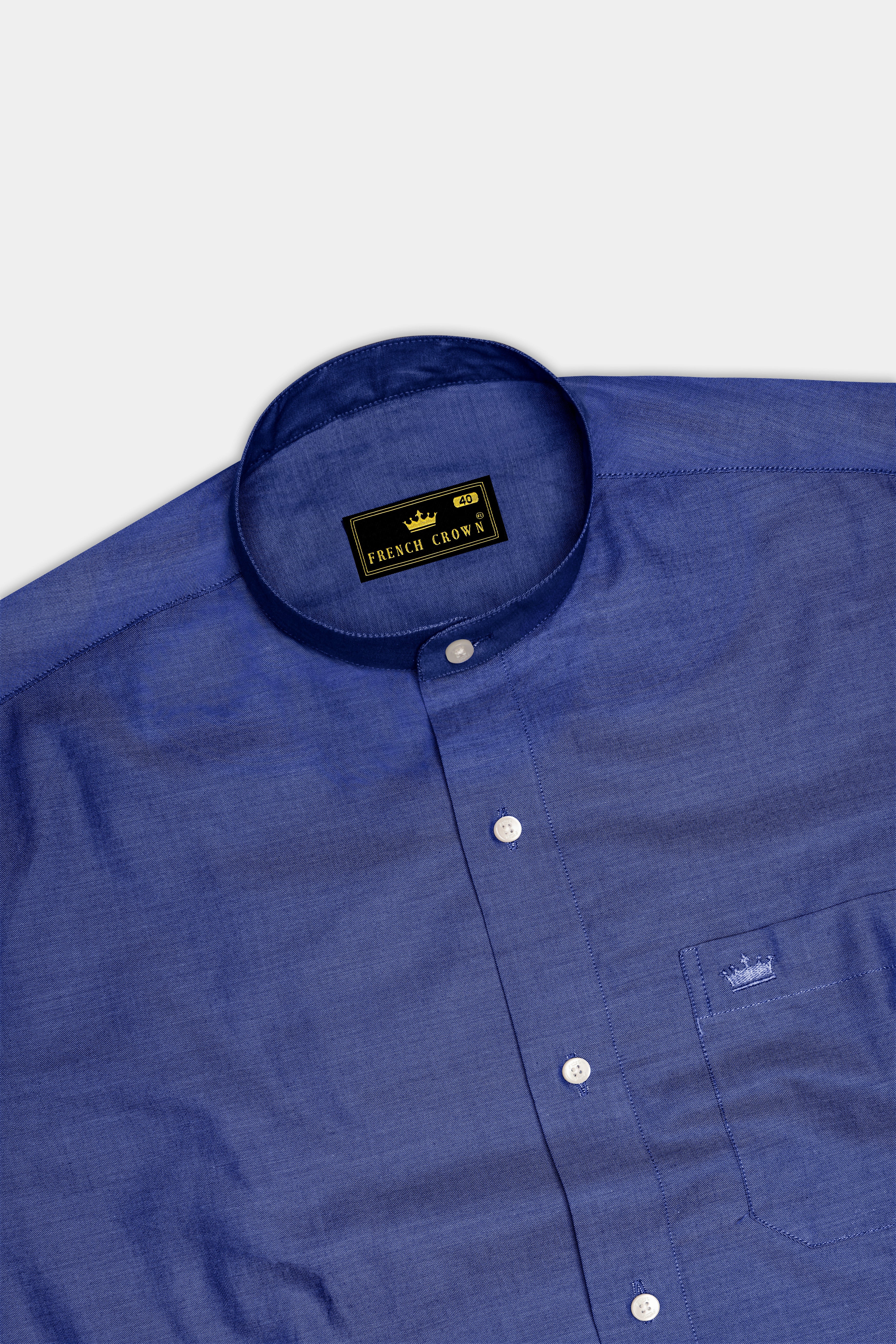 Bluish Chambray Shirt