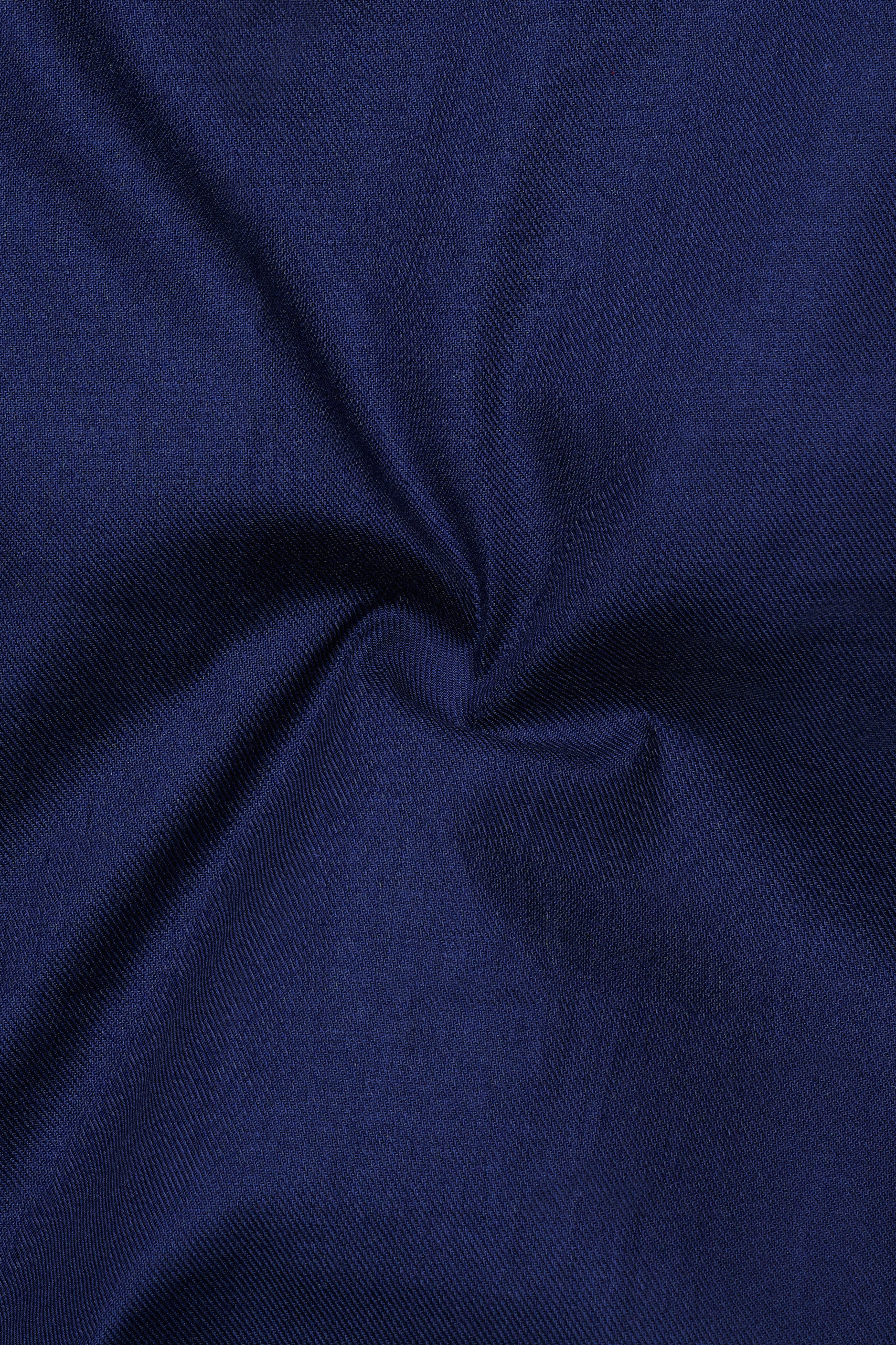 Rhino Blue Luxurious Linen Shirt