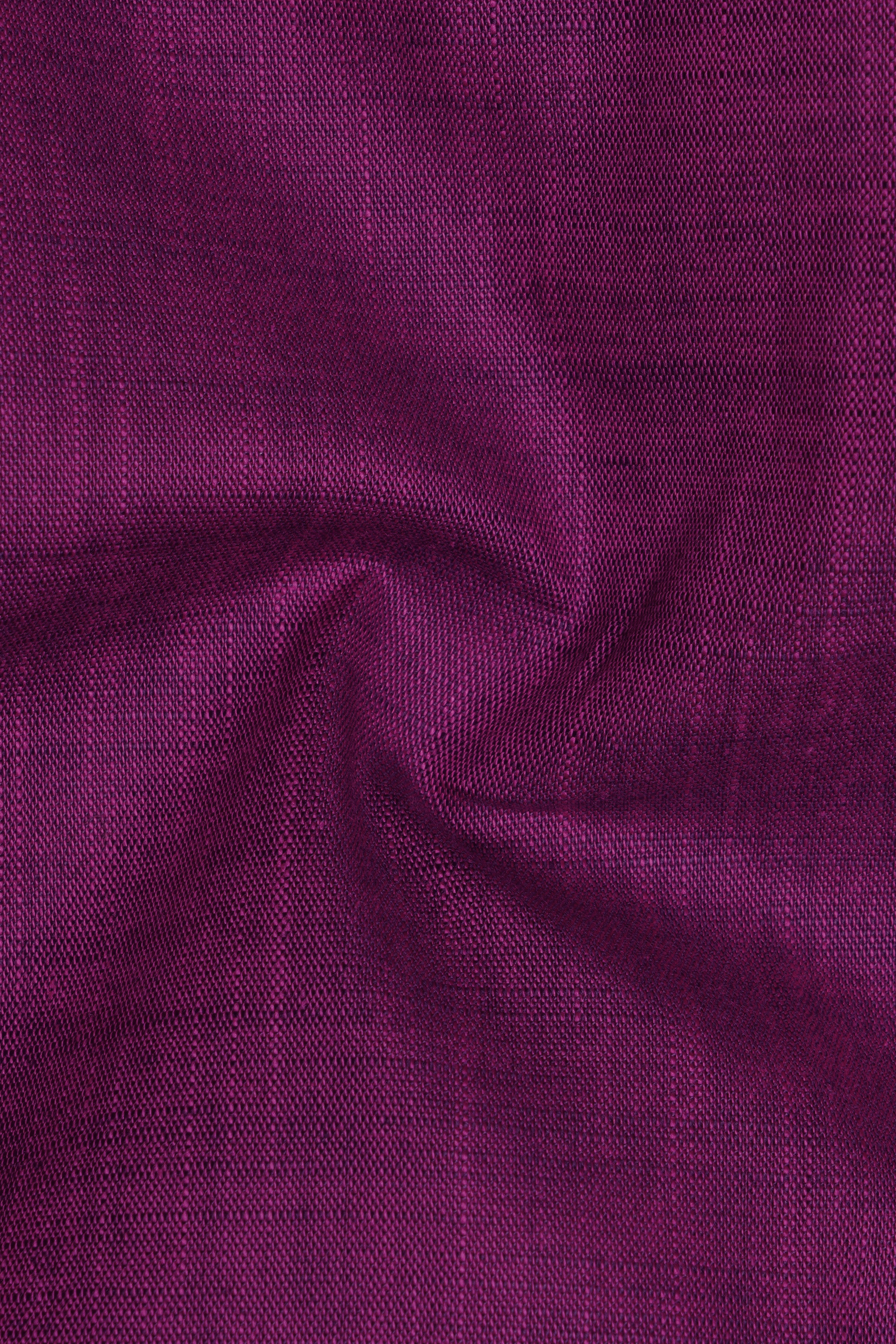 Hibiscus Purple Chambray Shirt