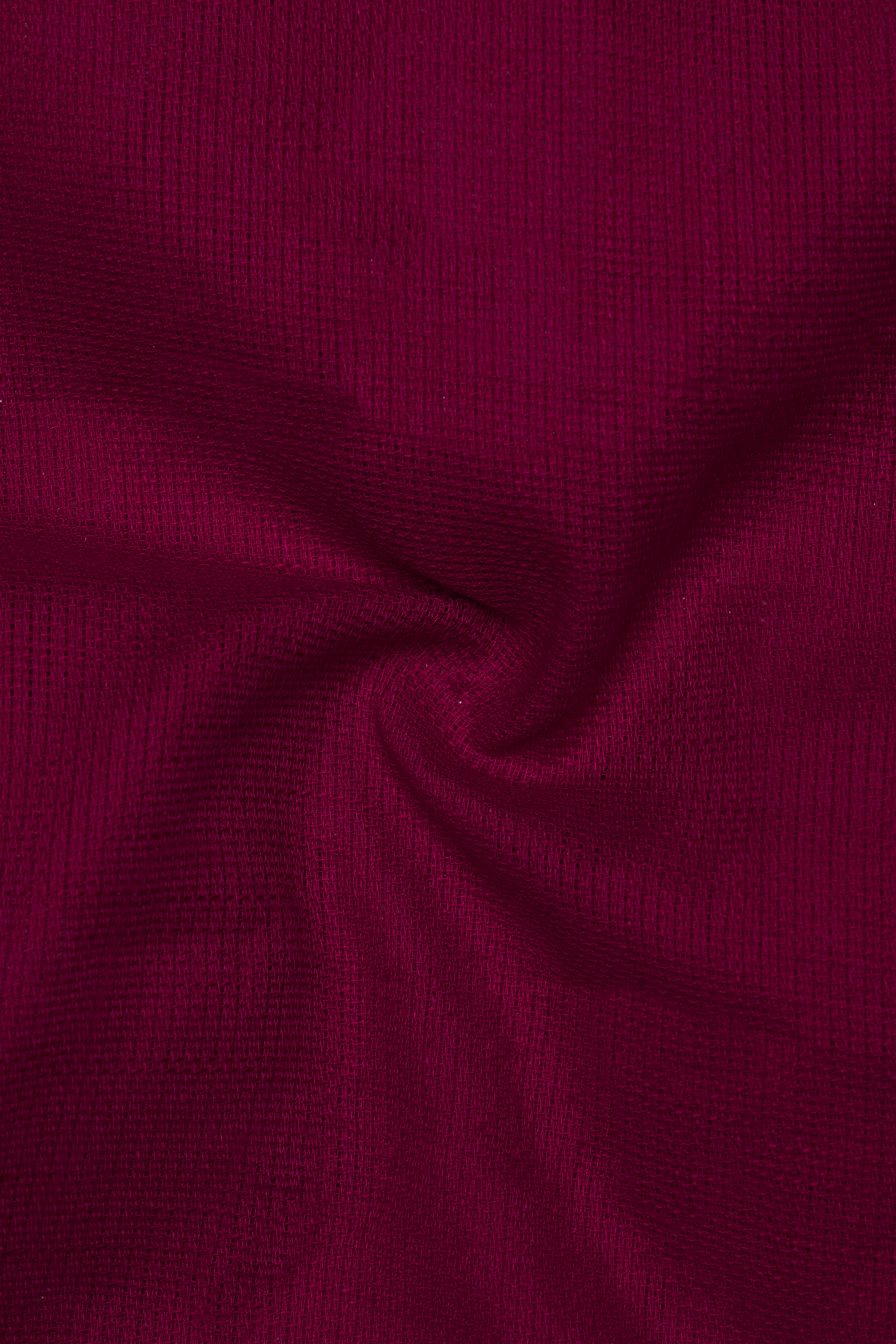 Mulberry Pink Dobby Textured Premium Giza Cotton Shirt