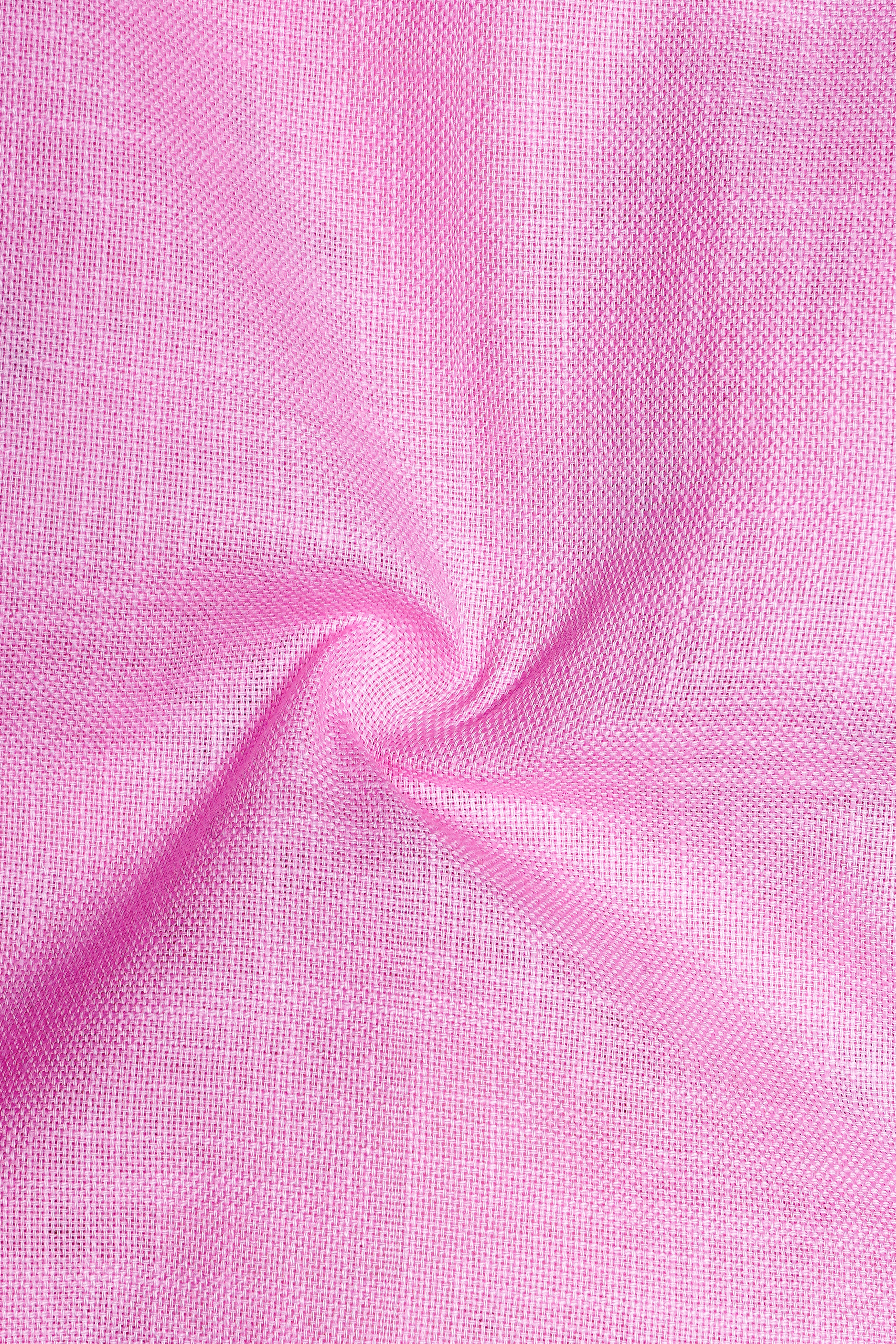 Chantilly Pink with Jade Black Ditsy Dobby Textured Premium Giza Cotton Designer Shirt