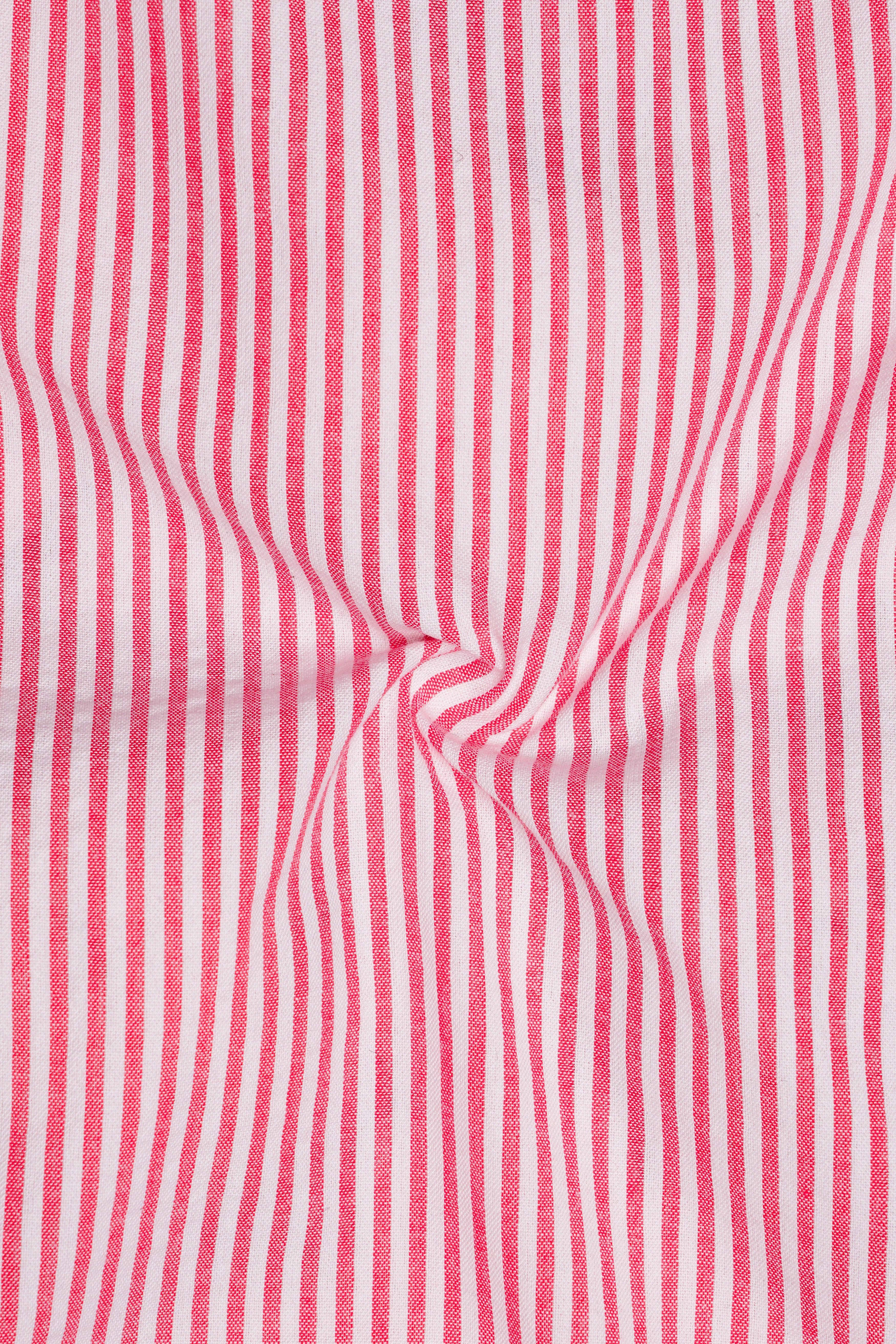 Mariner Blue and Pink Multicolour Striped Premium Cotton Designer Shirt