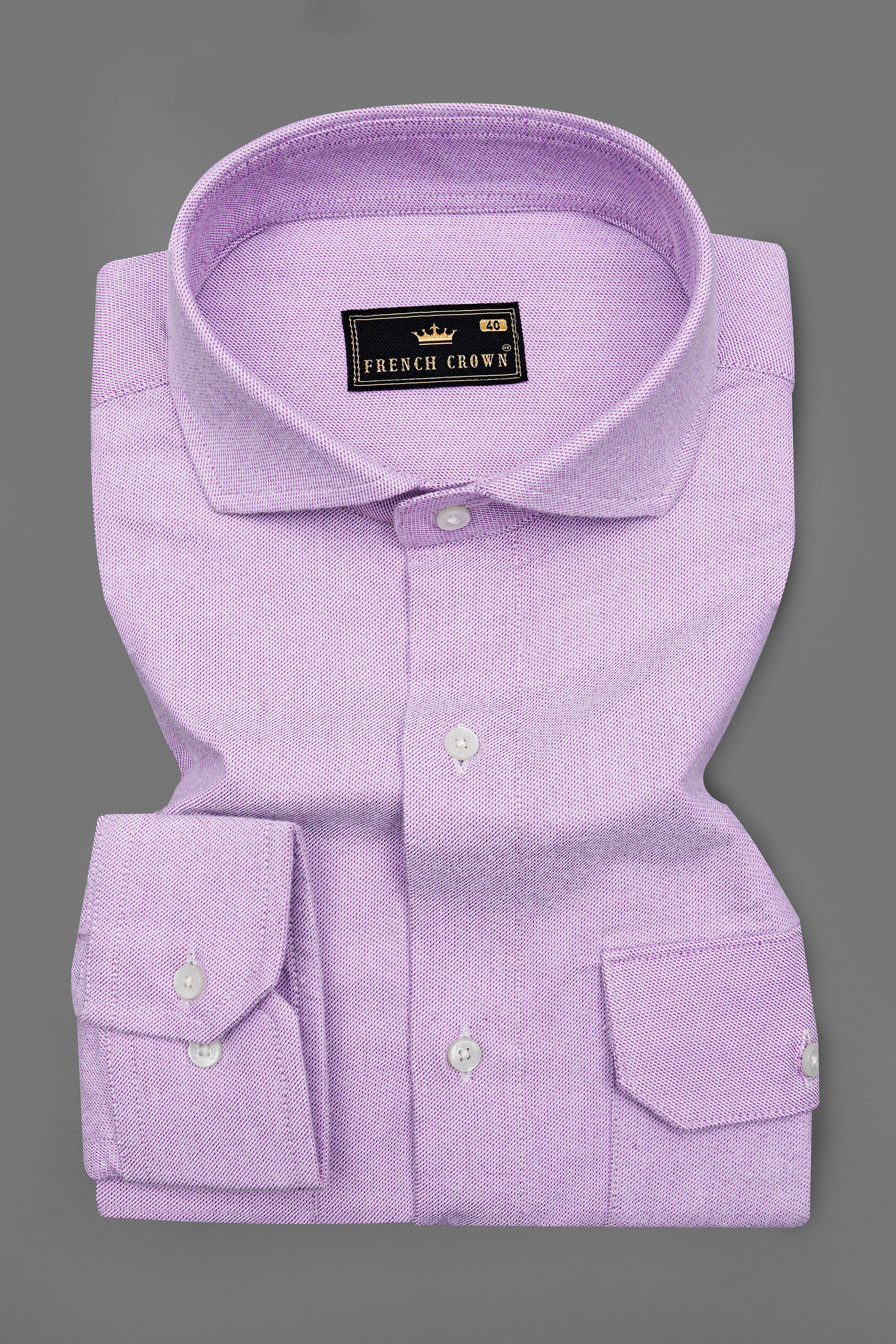 Prelude Purple Royal Oxford Overshirt/Shacket
