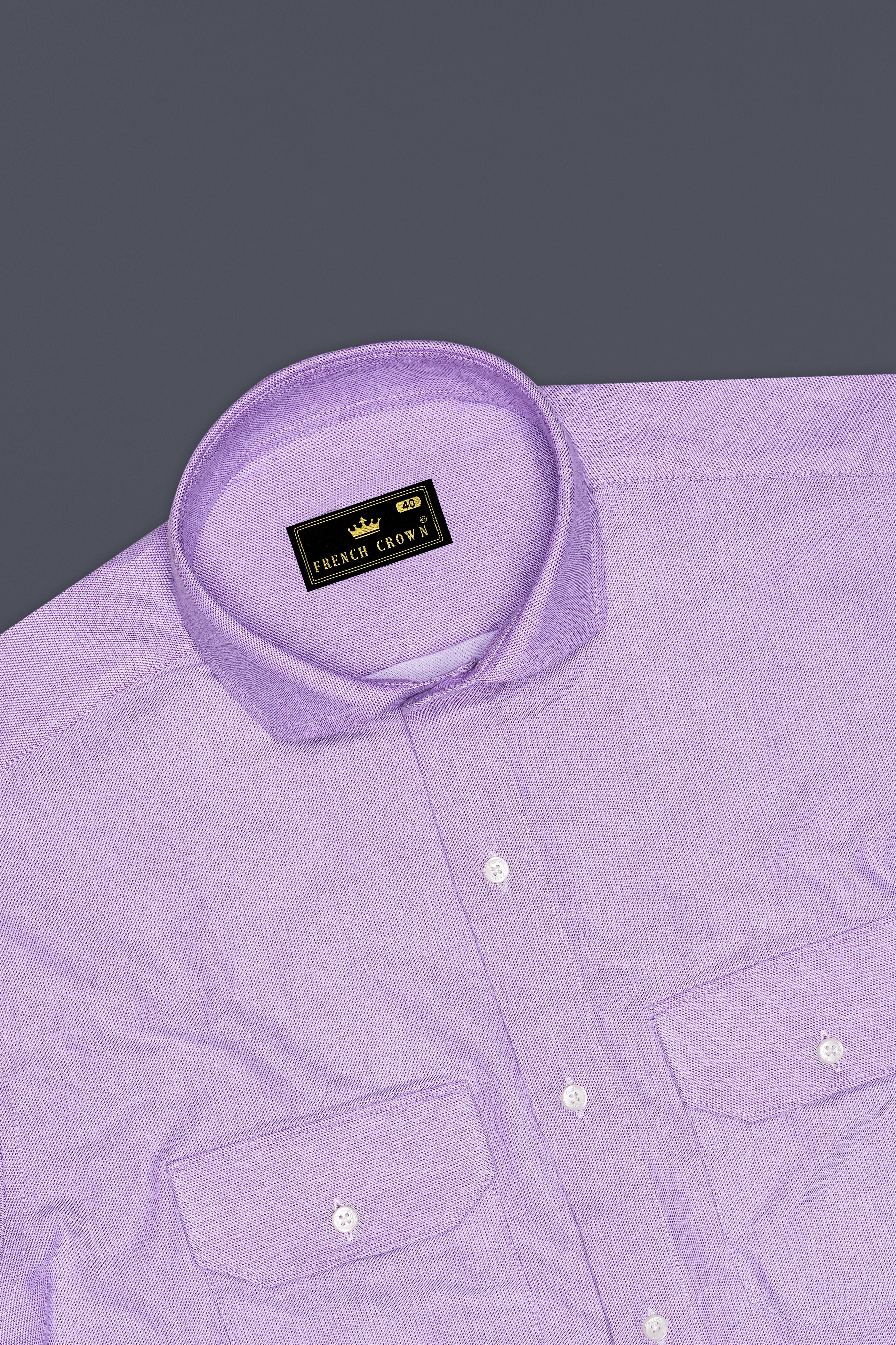 Prelude Purple Royal Oxford Overshirt/Shacket