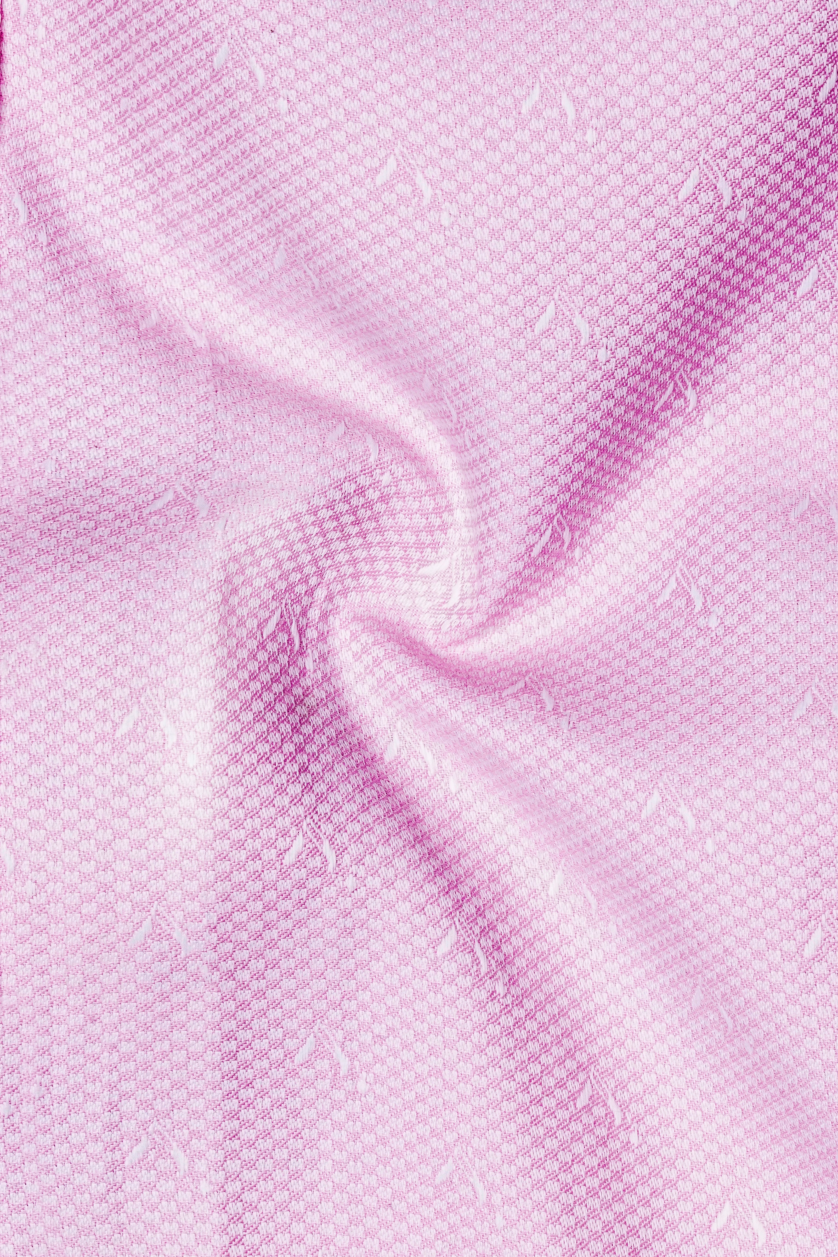 Carousel Pink Snake Tuxedo Dobby Textured Premium Giza Cotton Tuxedo  Shirt