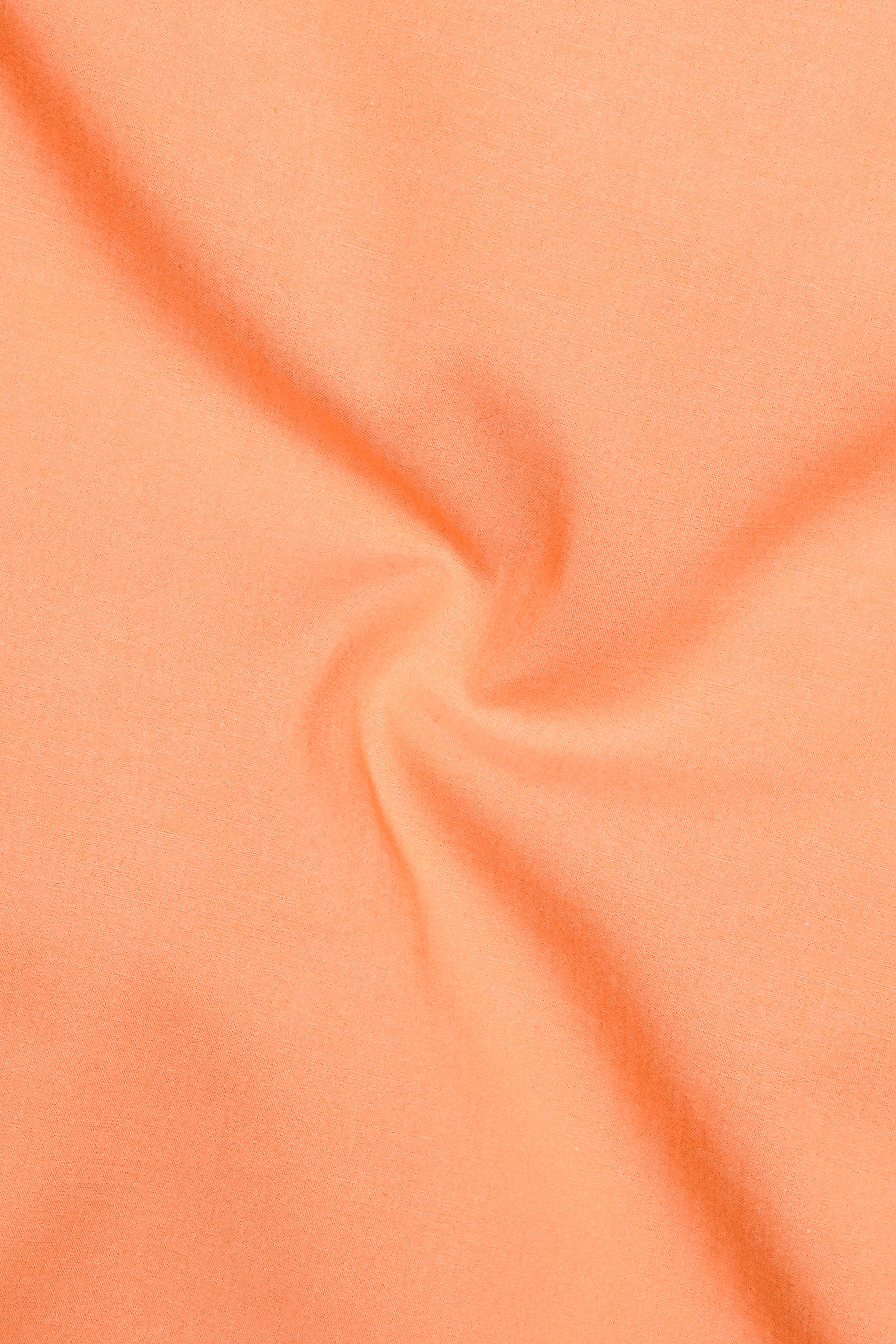 Tacao Orange Premium Cotton Designer Shirt