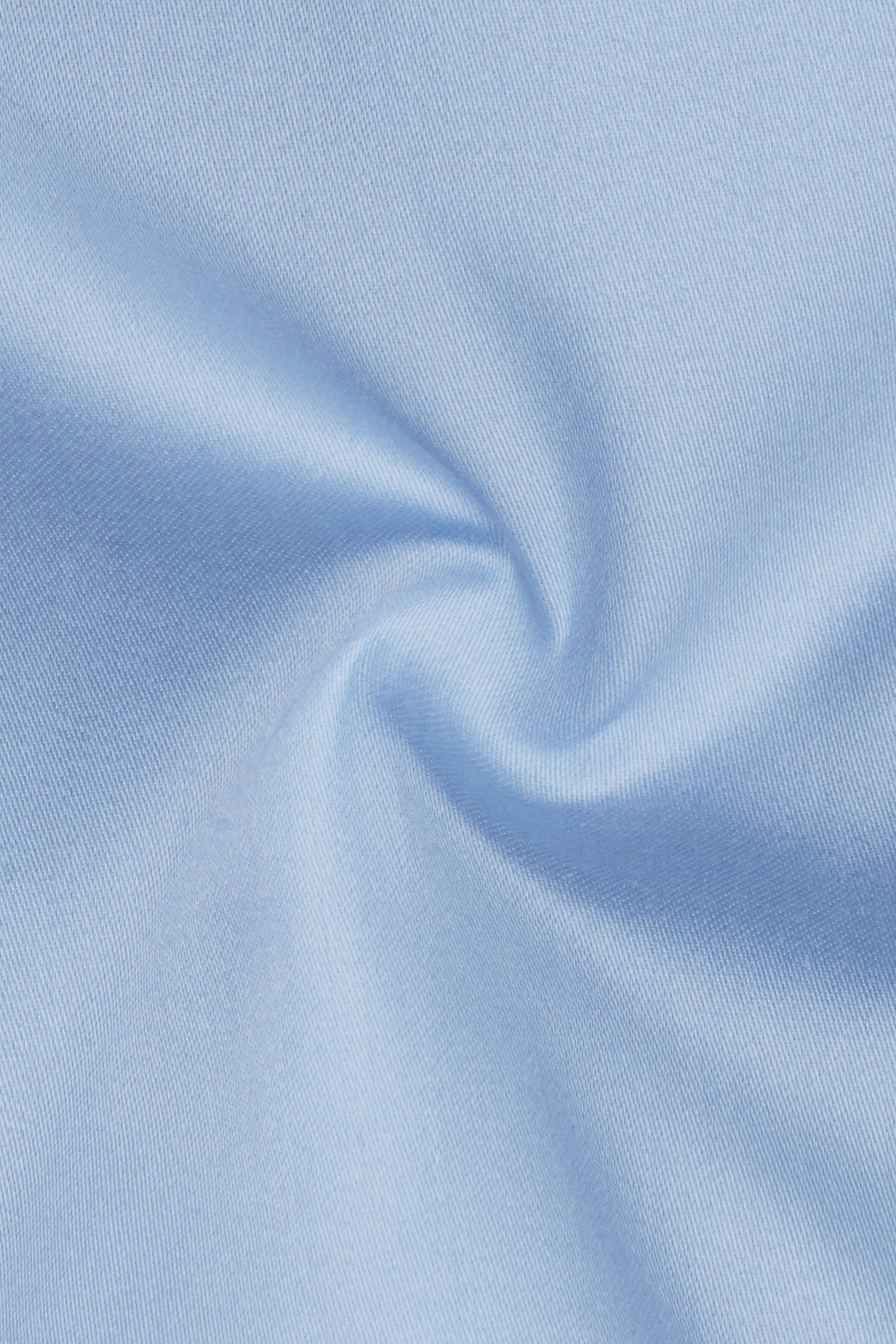 Tropical  Blue Subtle Sheen Super Soft Premium Cotton Shirt