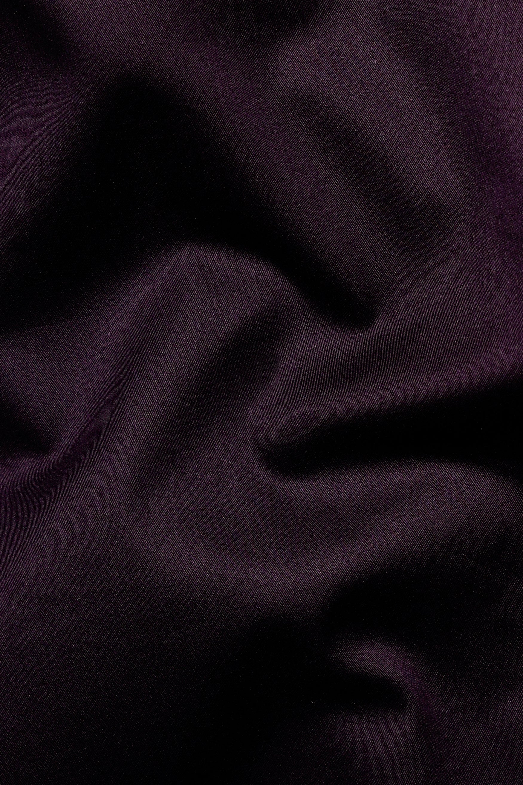 Tolopea Purple Subtle Sheen Super Soft Premium Cotton Shirt