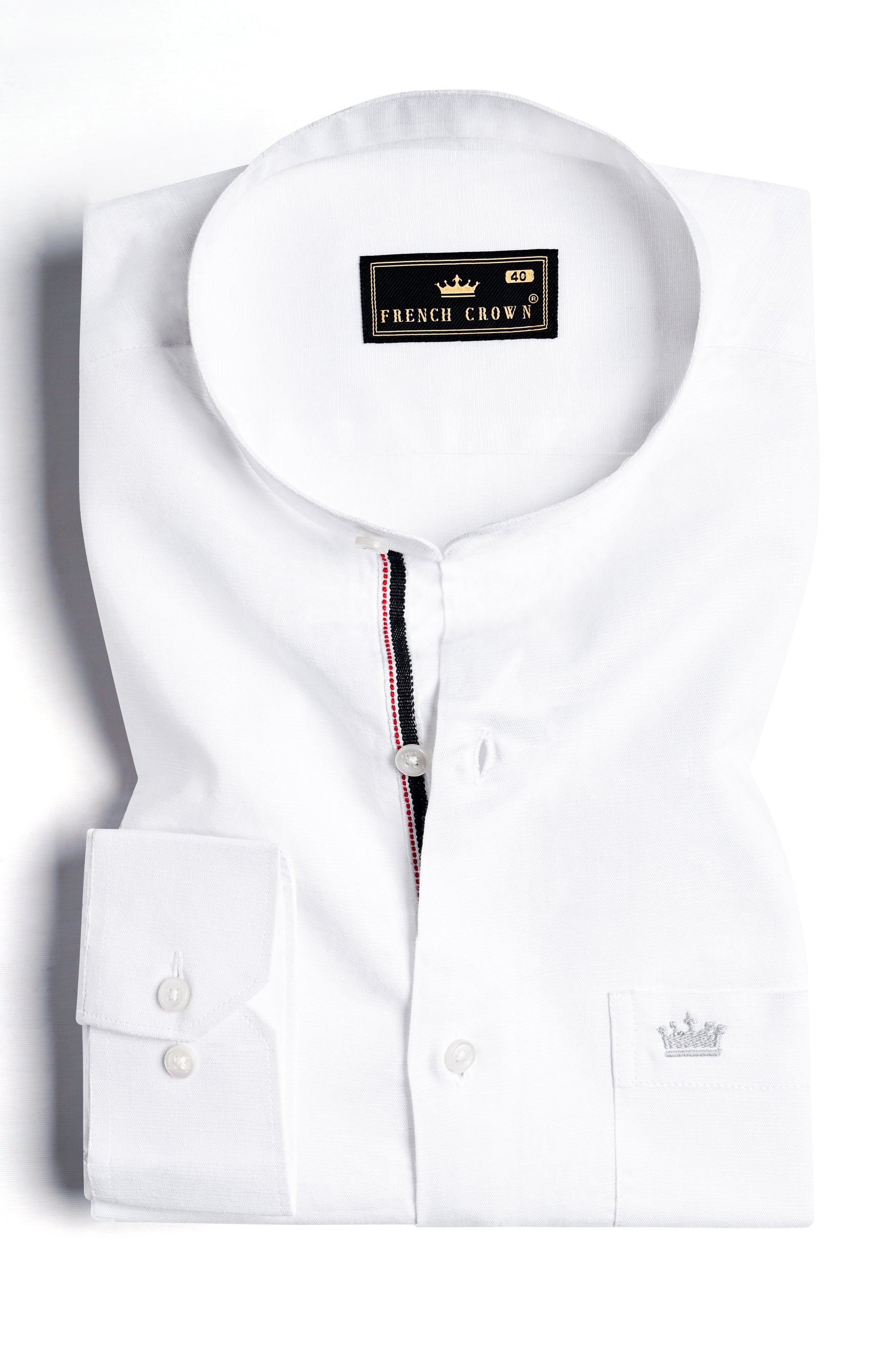 Snow White Luxurious Linen Shirt