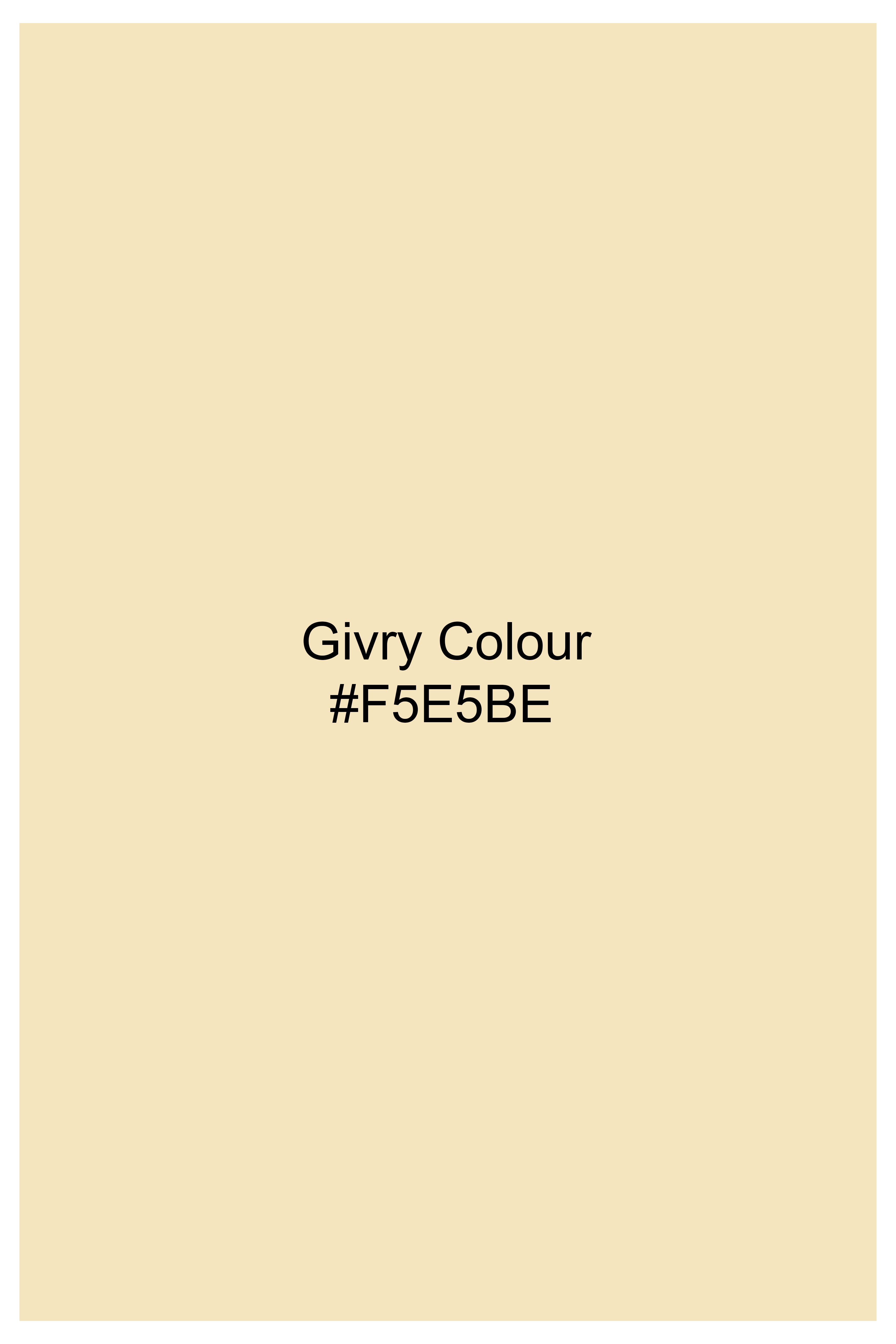 Givry Brown Hand Painted Super Soft Premium Cotton Designer Shirt