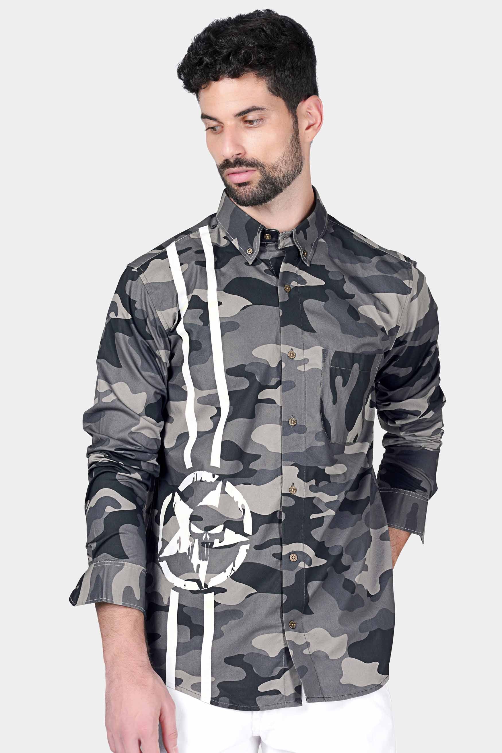 Ironside Gray and Cape Cod Gray Camouflage Printed Royal Oxford Designer Shirt 8892-BD-RPRT114-38, 8892-BD-RPRT114-H-38, 8892-BD-RPRT114-39, 8892-BD-RPRT114-H-39, 8892-BD-RPRT114-40, 8892-BD-RPRT114-H-40, 8892-BD-RPRT114-42, 8892-BD-RPRT114-H-42, 8892-BD-RPRT114-44, 8892-BD-RPRT114-H-44, 8892-BD-RPRT114-46, 8892-BD-RPRT114-H-46, 8892-BD-RPRT114-48, 8892-BD-RPRT114-H-48, 8892-BD-RPRT114-50, 8892-BD-RPRT114-H-50, 8892-BD-RPRT114-52, 8892-BD-RPRT114-H-52