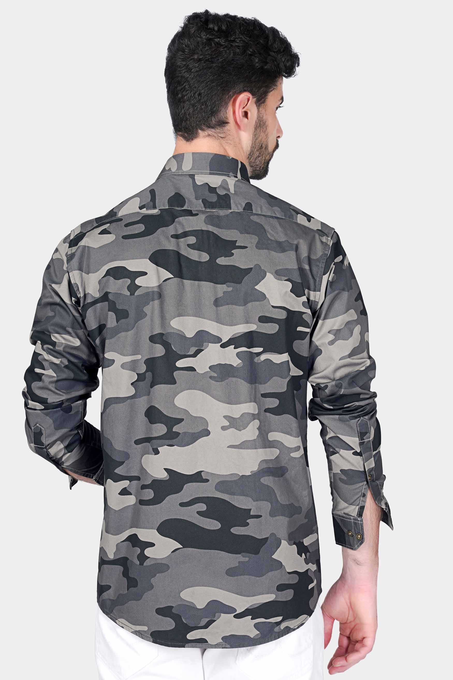 Ironside Gray and Cape Cod Gray Camouflage Printed Royal Oxford Designer Shirt 8892-BD-RPRT114-38, 8892-BD-RPRT114-H-38, 8892-BD-RPRT114-39, 8892-BD-RPRT114-H-39, 8892-BD-RPRT114-40, 8892-BD-RPRT114-H-40, 8892-BD-RPRT114-42, 8892-BD-RPRT114-H-42, 8892-BD-RPRT114-44, 8892-BD-RPRT114-H-44, 8892-BD-RPRT114-46, 8892-BD-RPRT114-H-46, 8892-BD-RPRT114-48, 8892-BD-RPRT114-H-48, 8892-BD-RPRT114-50, 8892-BD-RPRT114-H-50, 8892-BD-RPRT114-52, 8892-BD-RPRT114-H-52