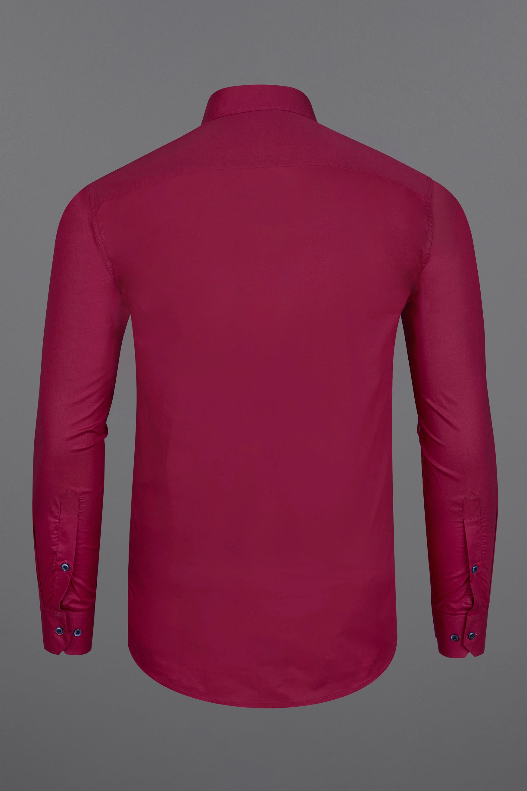Merlot Red with Lion Hand Painted Super Soft Premium Cotton Shirt