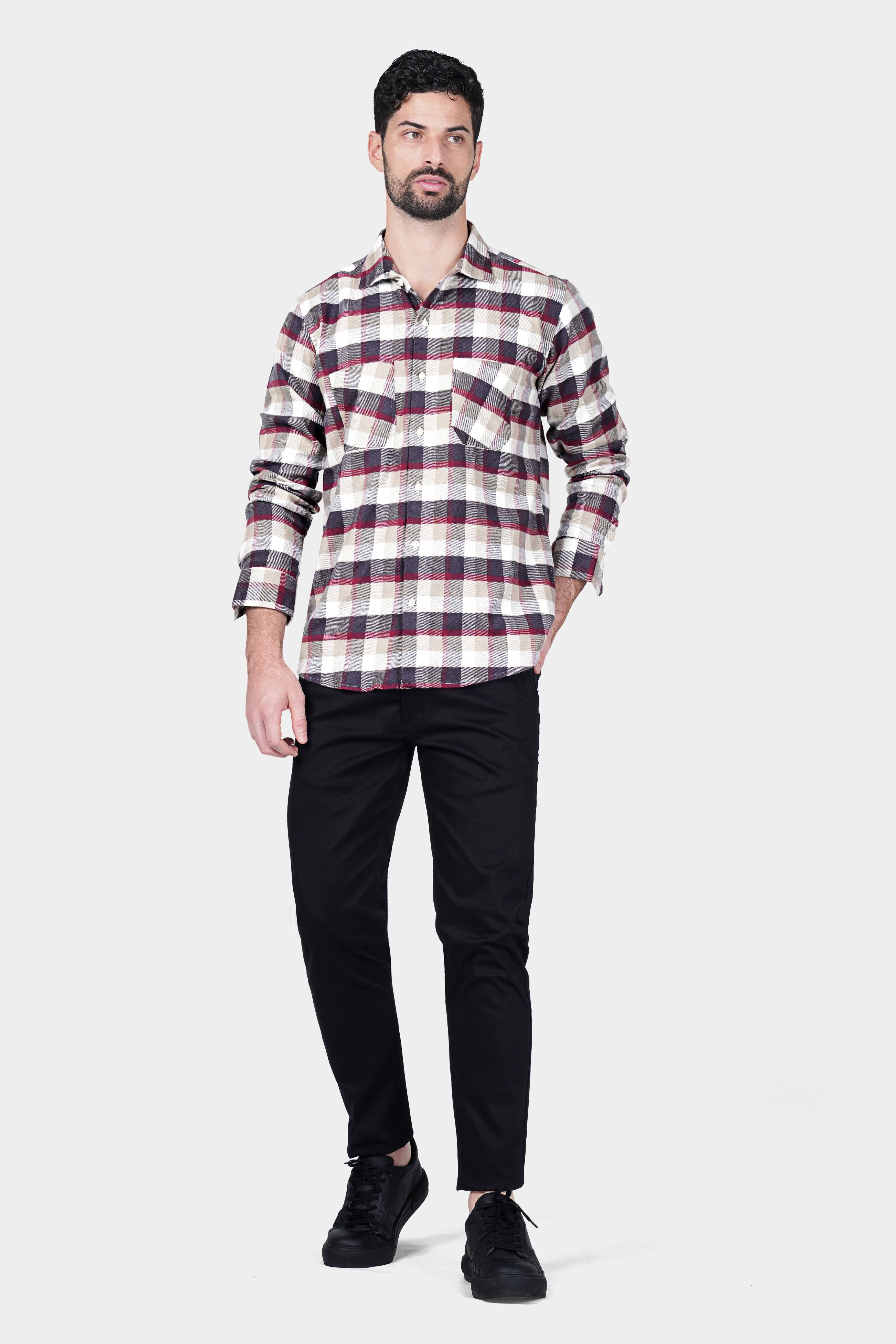 Comet Grey with Merlot Red Checkered and Printed Flannel Designer Shirt 9058-CA-OS-RPRT118-38, 9058-CA-OS-RPRT118-H-38, 9058-CA-OS-RPRT118-39, 9058-CA-OS-RPRT118-H-39, 9058-CA-OS-RPRT118-40, 9058-CA-OS-RPRT118-H-40, 9058-CA-OS-RPRT118-42, 9058-CA-OS-RPRT118-H-42, 9058-CA-OS-RPRT118-44, 9058-CA-OS-RPRT118-H-44, 9058-CA-OS-RPRT118-46, 9058-CA-OS-RPRT118-H-46, 9058-CA-OS-RPRT118-48, 9058-CA-OS-RPRT118-H-48, 9058-CA-OS-RPRT118-50, 9058-CA-OS-RPRT118-H-50, 9058-CA-OS-RPRT118-52, 9058-CA-OS-RPRT118-H-52