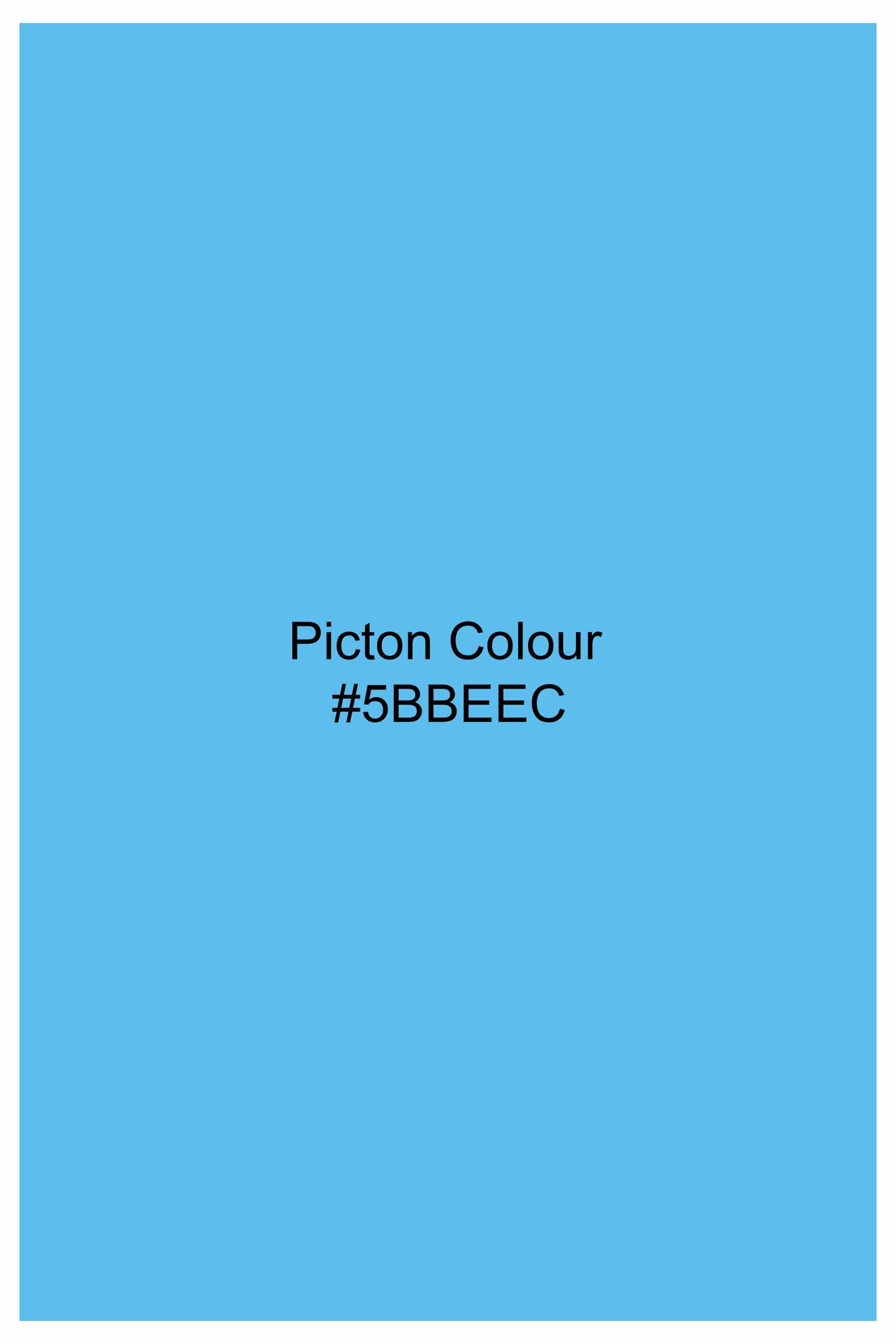 Picton Blue Goddess Durga Hand Painted Dobby Textured Premium Giza Cotton Designer Shirt 9141-ART-38, 9141-ART-H-38, 9141-ART-39, 9141-ART-H-39, 9141-ART-40, 9141-ART-H-40, 9141-ART-42, 9141-ART-H-42, 9141-ART-44, 9141-ART-H-44, 9141-ART-46, 9141-ART-H-46, 9141-ART-48, 9141-ART-H-48, 9141-ART-50, 9141-ART-H-50, 9141-ART-52, 9141-ART-H-52