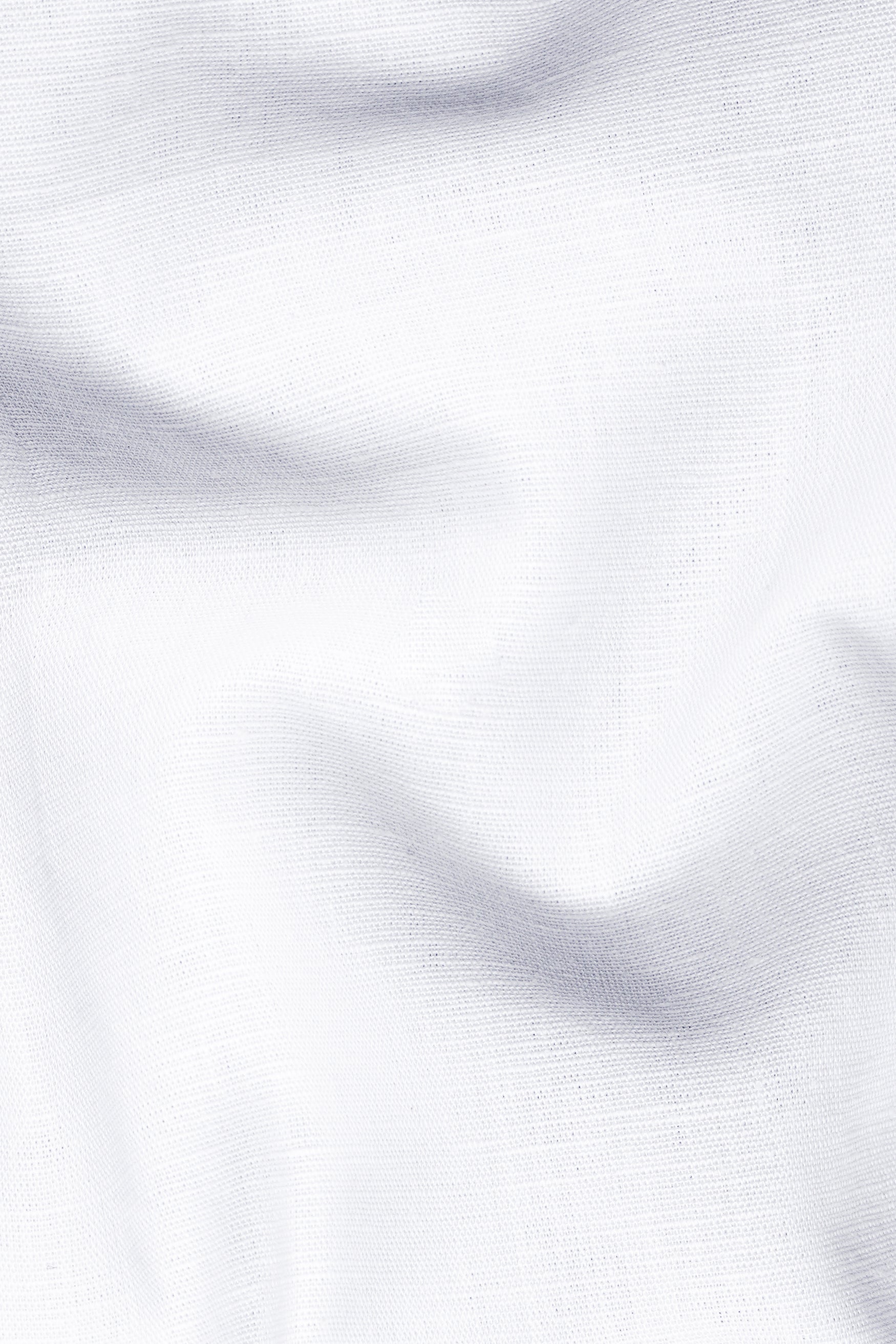 Bright White Linen-cotton SHIRT
