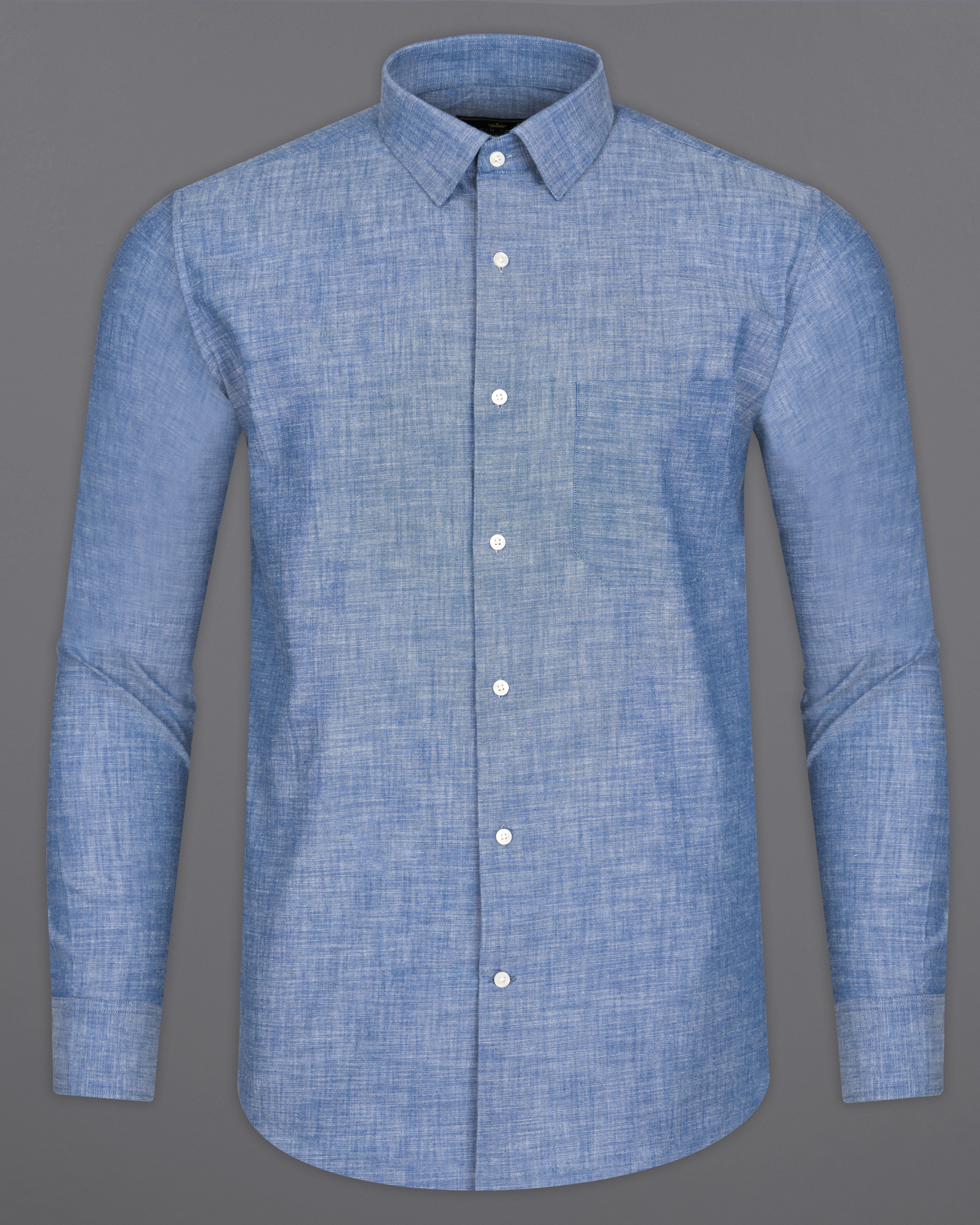 Tealish Blue Royal Oxford Shirt