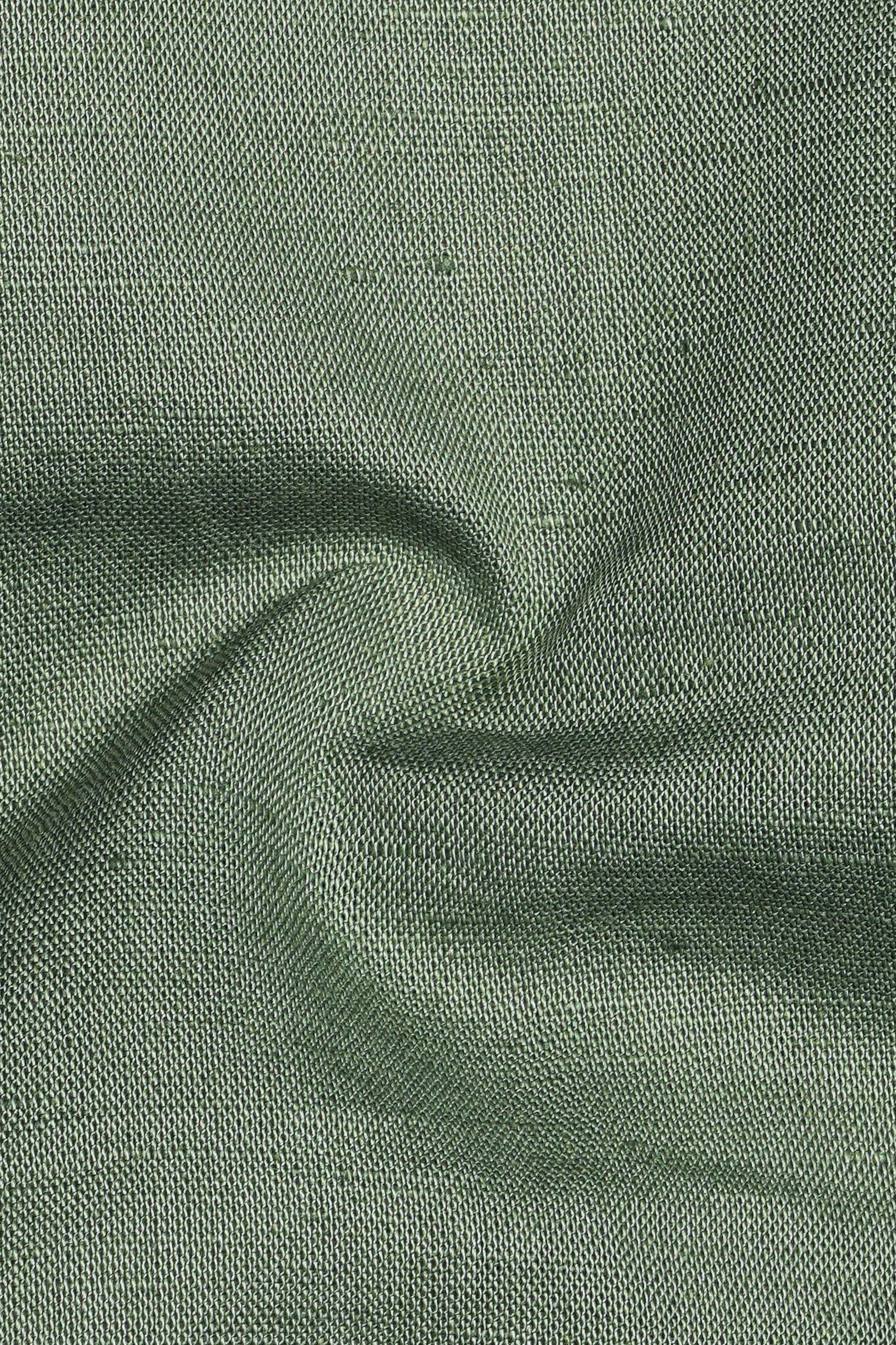 Oyster Green Luxurious Linen Kurta Shirt
