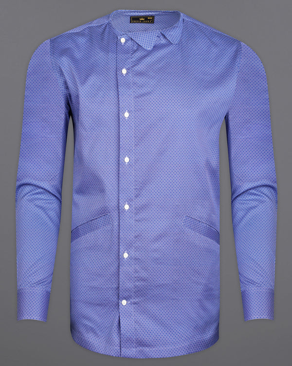 Dark Periwinkle Blue Geometric Printed Premium Cotton Designer Shirt 9851-P368-38, 9851-P368-H-38, 9851-P368-39, 9851-P368-H-39, 9851-P368-40, 9851-P368-H-40, 9851-P368-42, 9851-P368-H-42, 9851-P368-44, 9851-P368-H-44, 9851-P368-46, 9851-P368-H-46, 9851-P368-48, 9851-P368-H-48, 9851-P368-50, 9851-P368-H-50, 9851-P368-52, 9851-P368-H-52