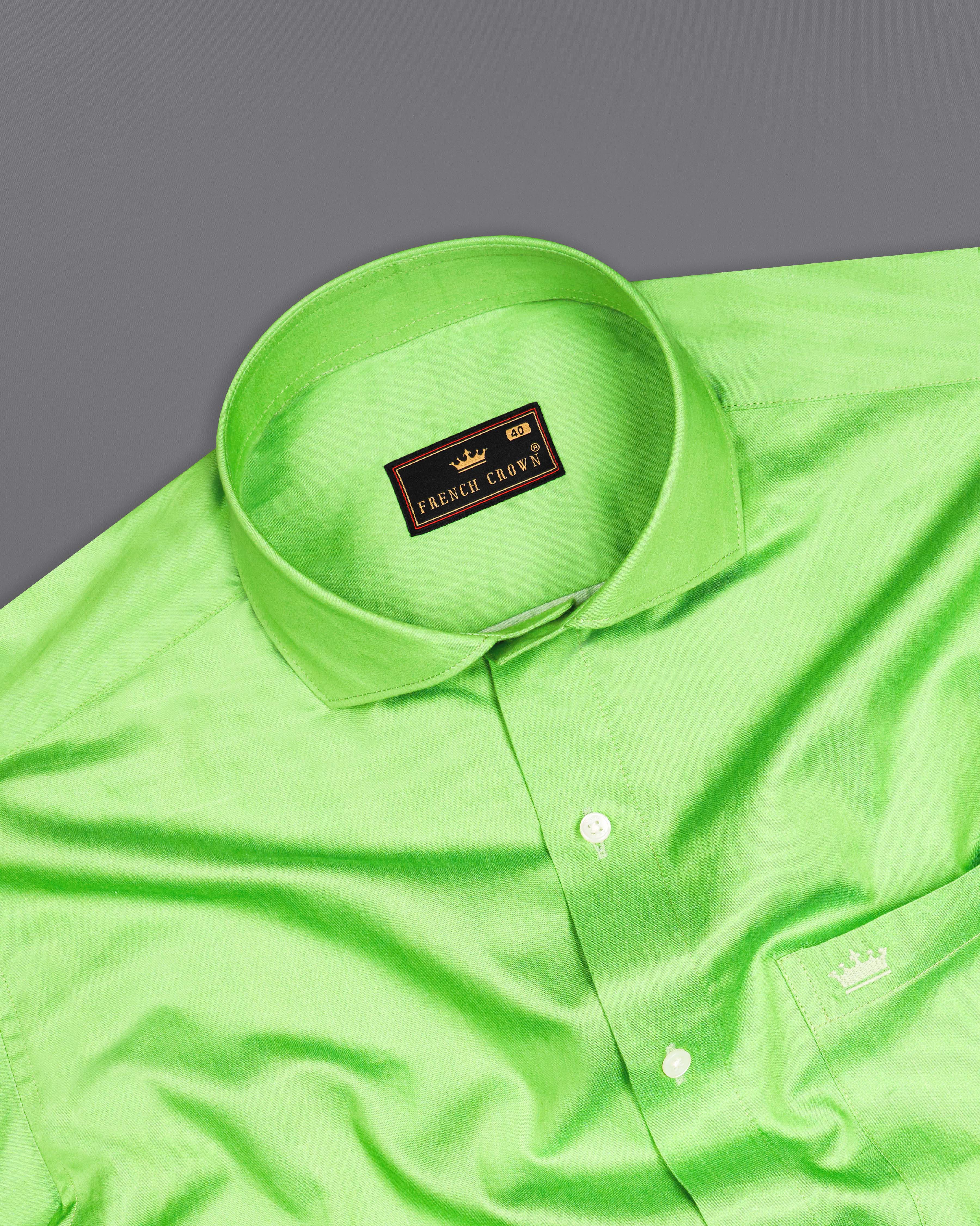 Muscat Green Super Soft Premium Cotton Shirt 9877-CA-38, 9877-CA-H-38, 9877-CA-39, 9877-CA-H-39, 9877-CA-40, 9877-CA-H-40, 9877-CA-42, 9877-CA-H-42, 9877-CA-44, 9877-CA-H-44, 9877-CA-46, 9877-CA-H-46, 9877-CA-48, 9877-CA-H-48, 9877-CA-50, 9877-CA-H-50, 9877-CA-52, 9877-CA-H-52