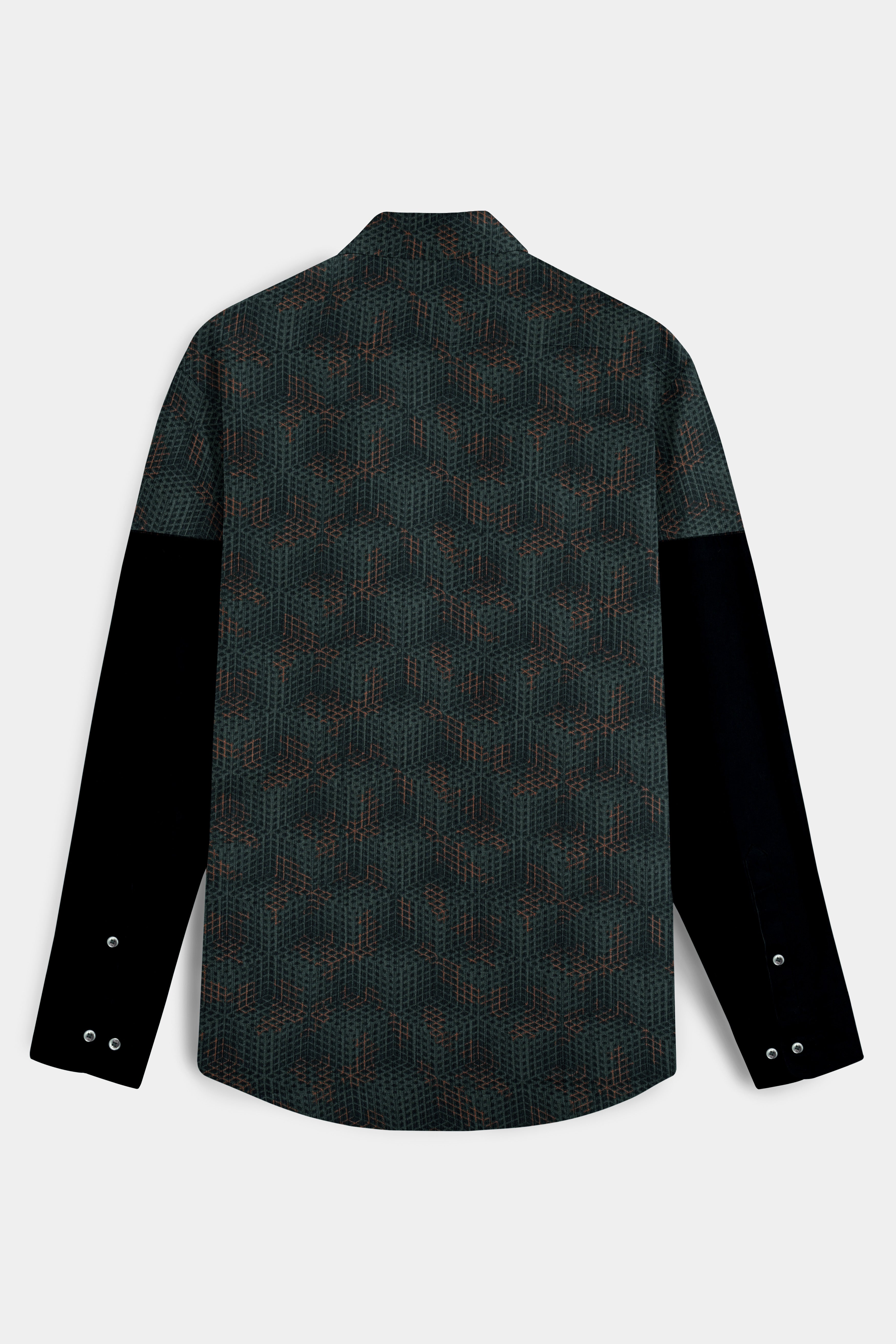Dianne Green and Judge Brown Honeycomb Printed Super Soft Premium Cotton Designer Shirt