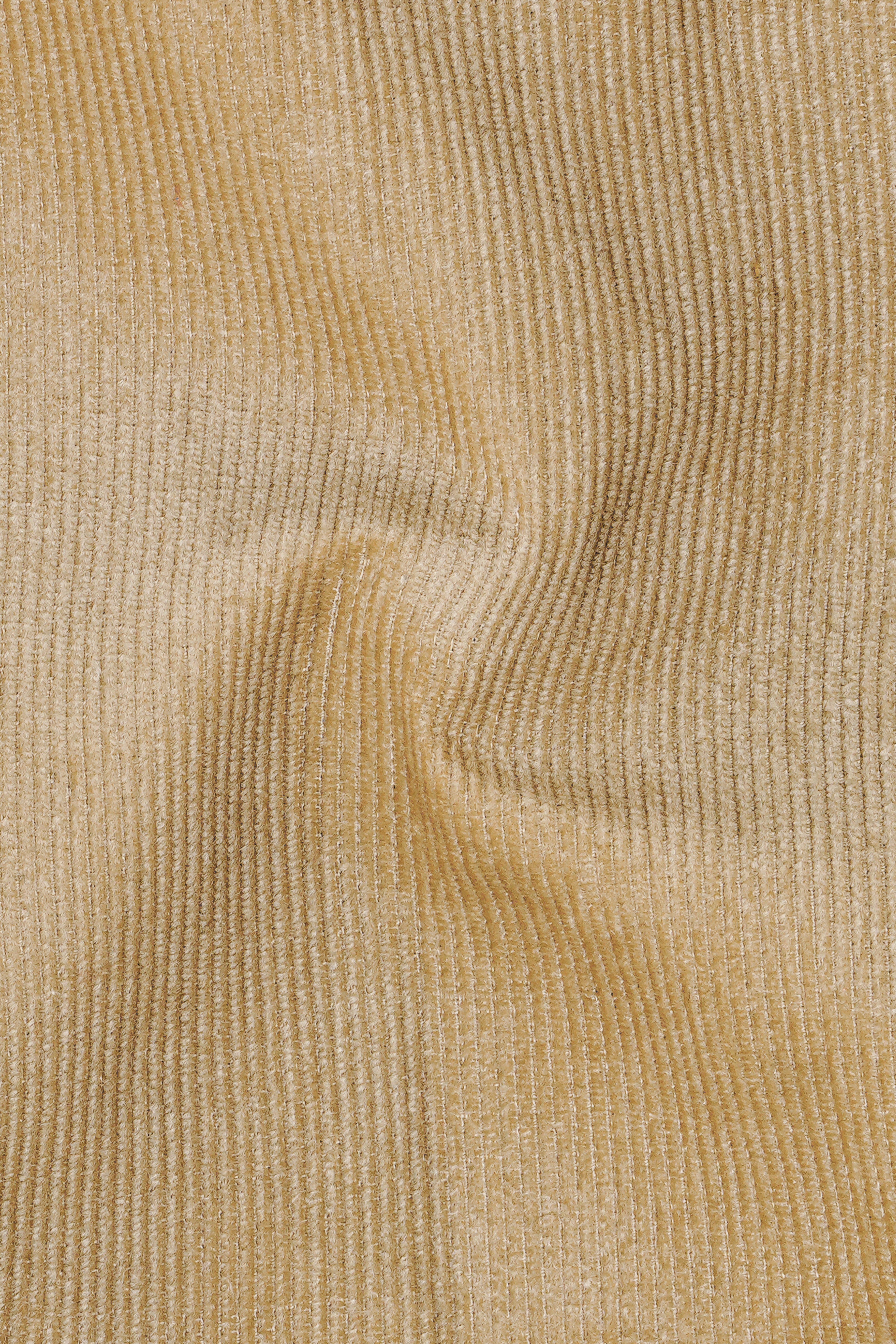 Brandy Brown Corduroy Designer Overshirt/Shacket With Zipper Fastening