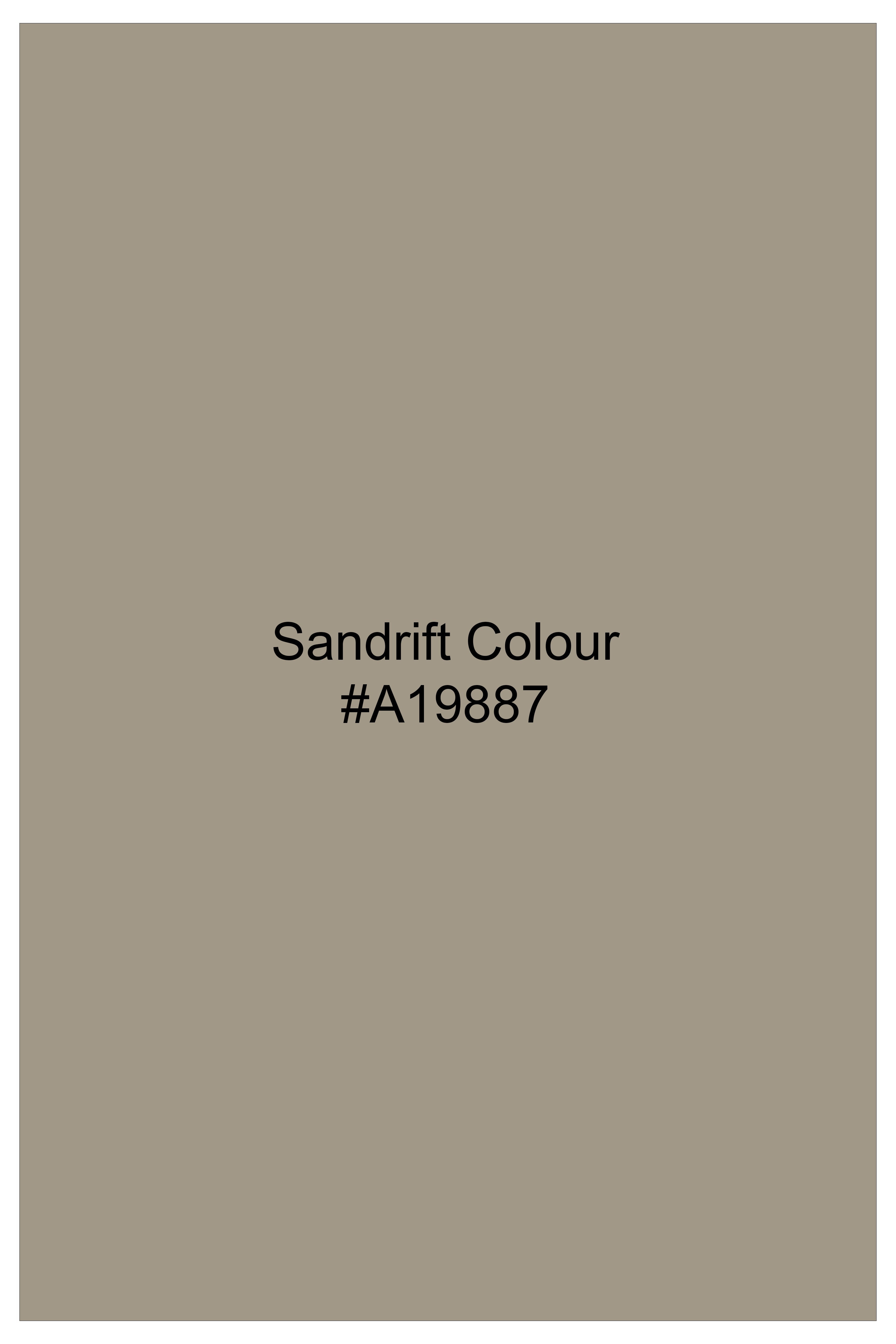Sandrift Cream Plaid Wool Blend Bandhgala Blazer