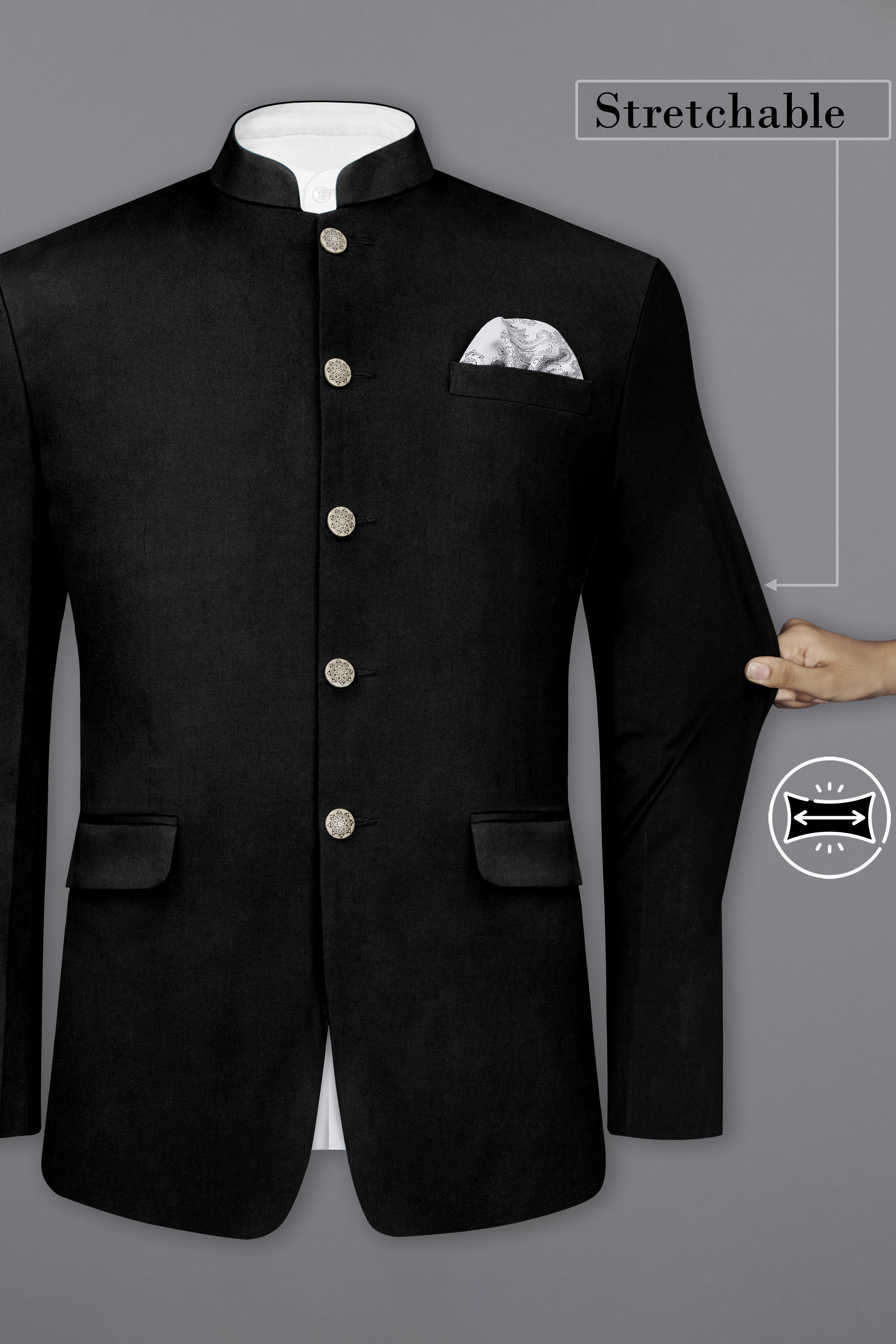 Black blazer outlet for wedding