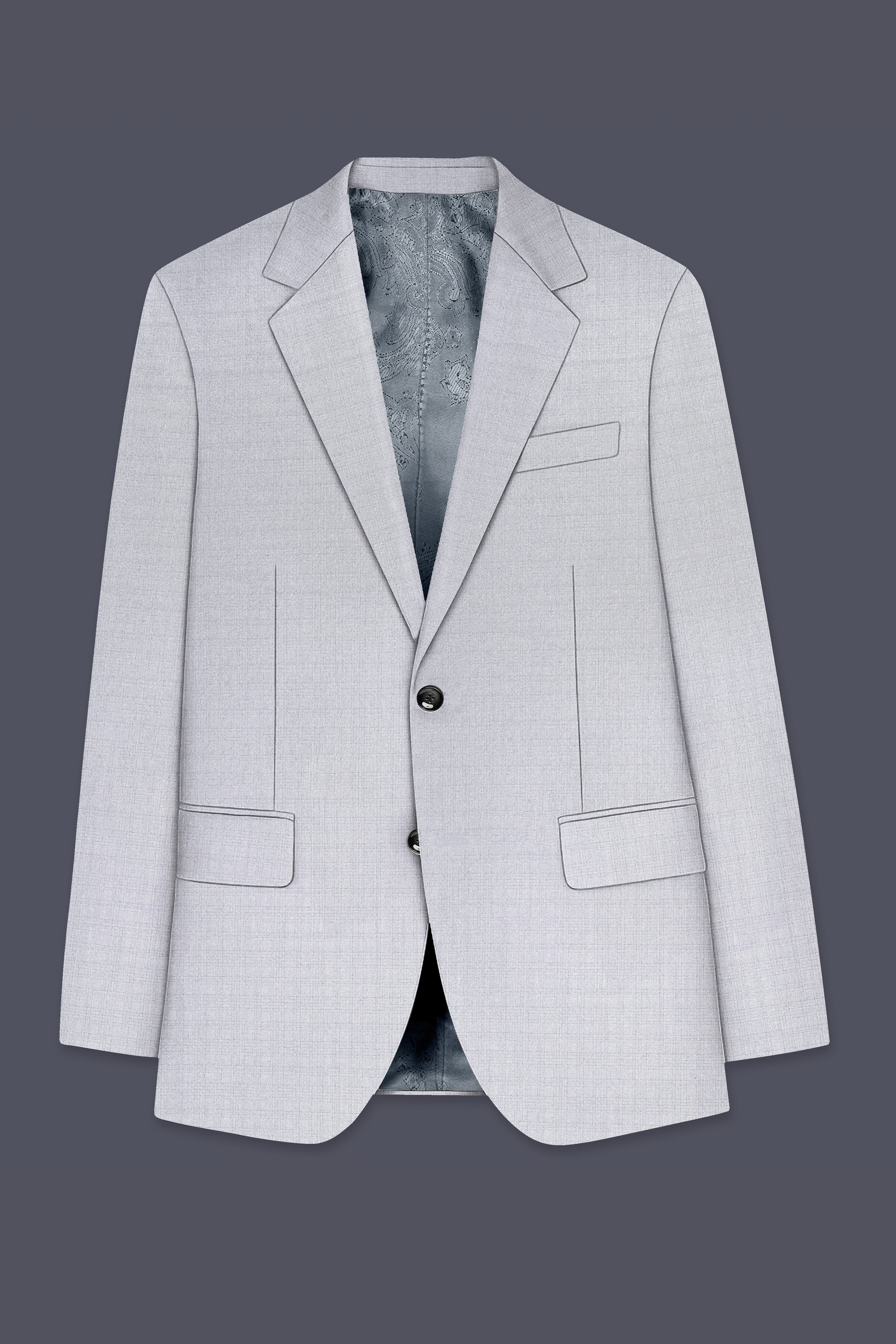 Spun Pearl Wool Rich Blazer